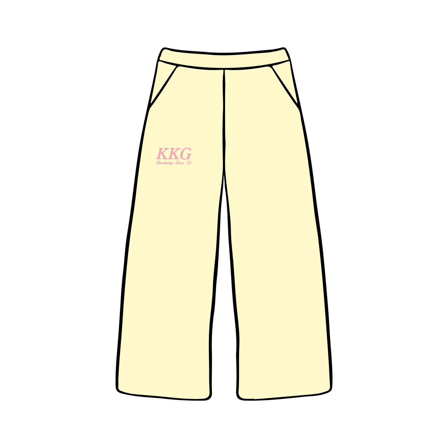 California Polytechnic State University, San Luis Obispo x Kappa Kappa Gamma 'Exec Board Merch' Sweatpants