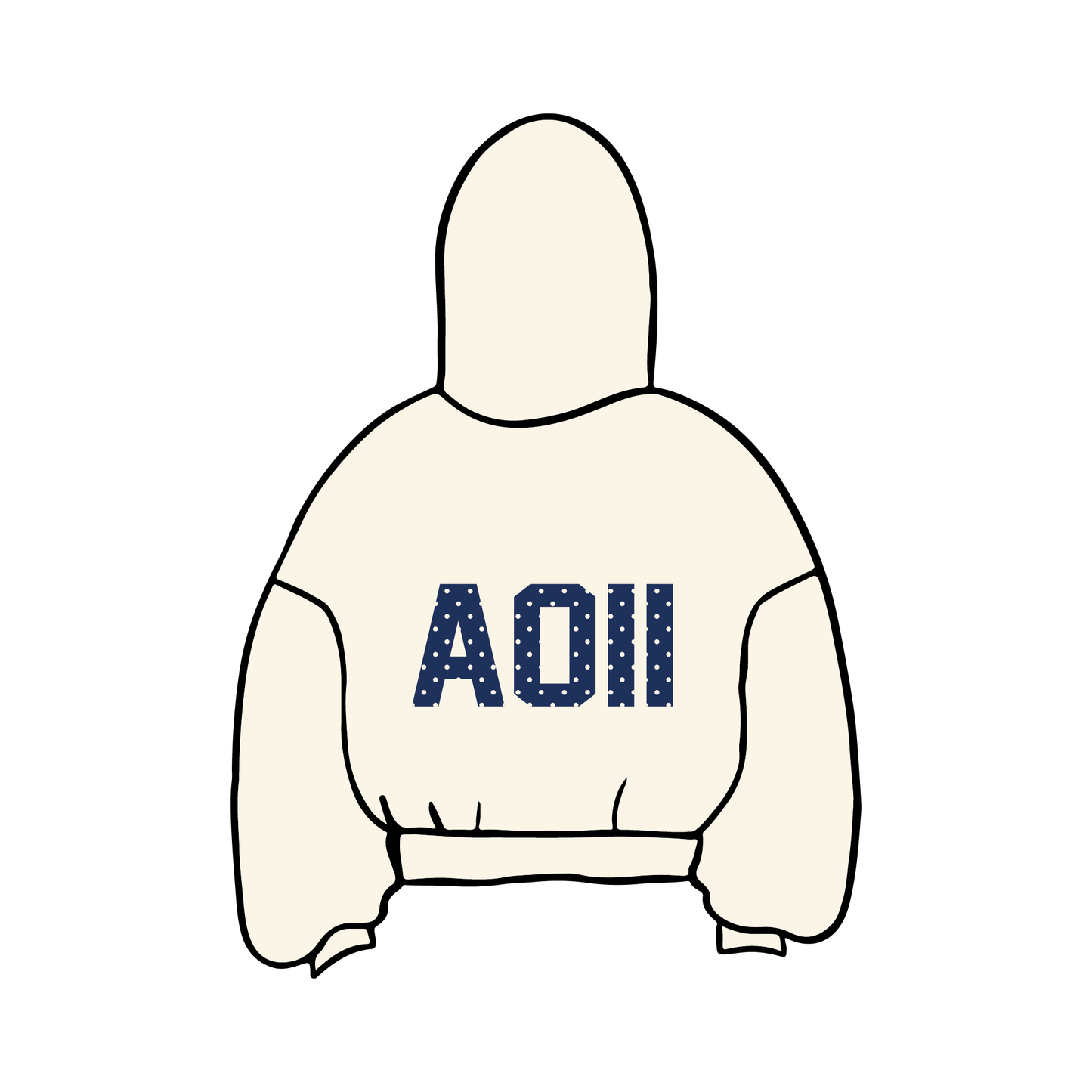 California Polytechnic State University, San Luis Obispo x Alpha Omicron Pi 'Fall Merch Sweat Set' Hoodie