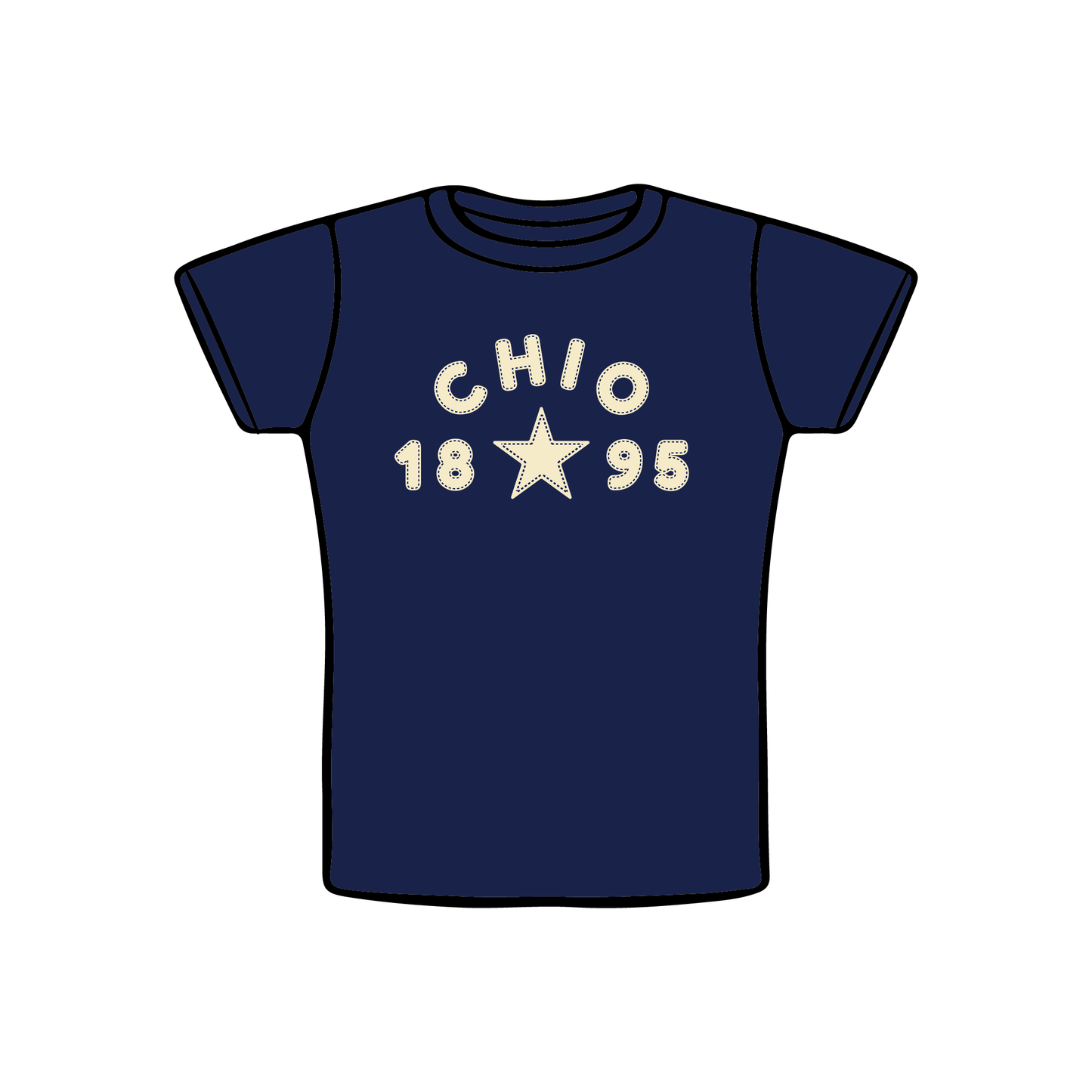 University of Virginia x Chi Omega 'Spring Merch Pack' Baby Tee