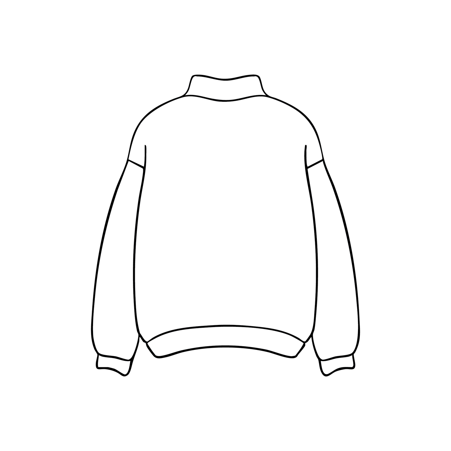 Clemson University x Delta Delta Delta 'Genreal Merch' Mockneck