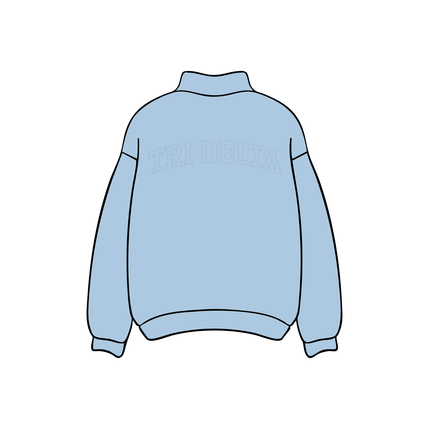 Villanova University x Delta Delta Delta 'Regular Merch Drop' Mockneck