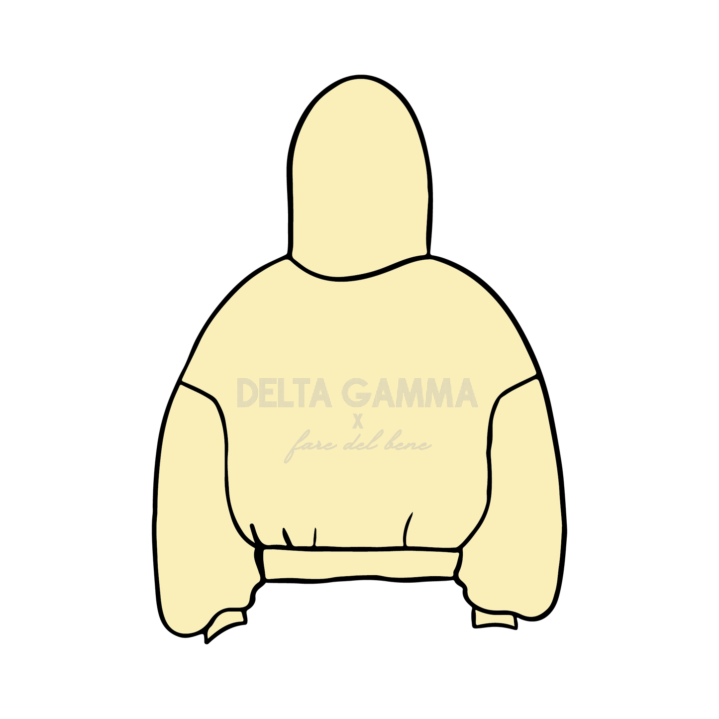 Purdue University x Delta Gamma 'Formal' Hoodie