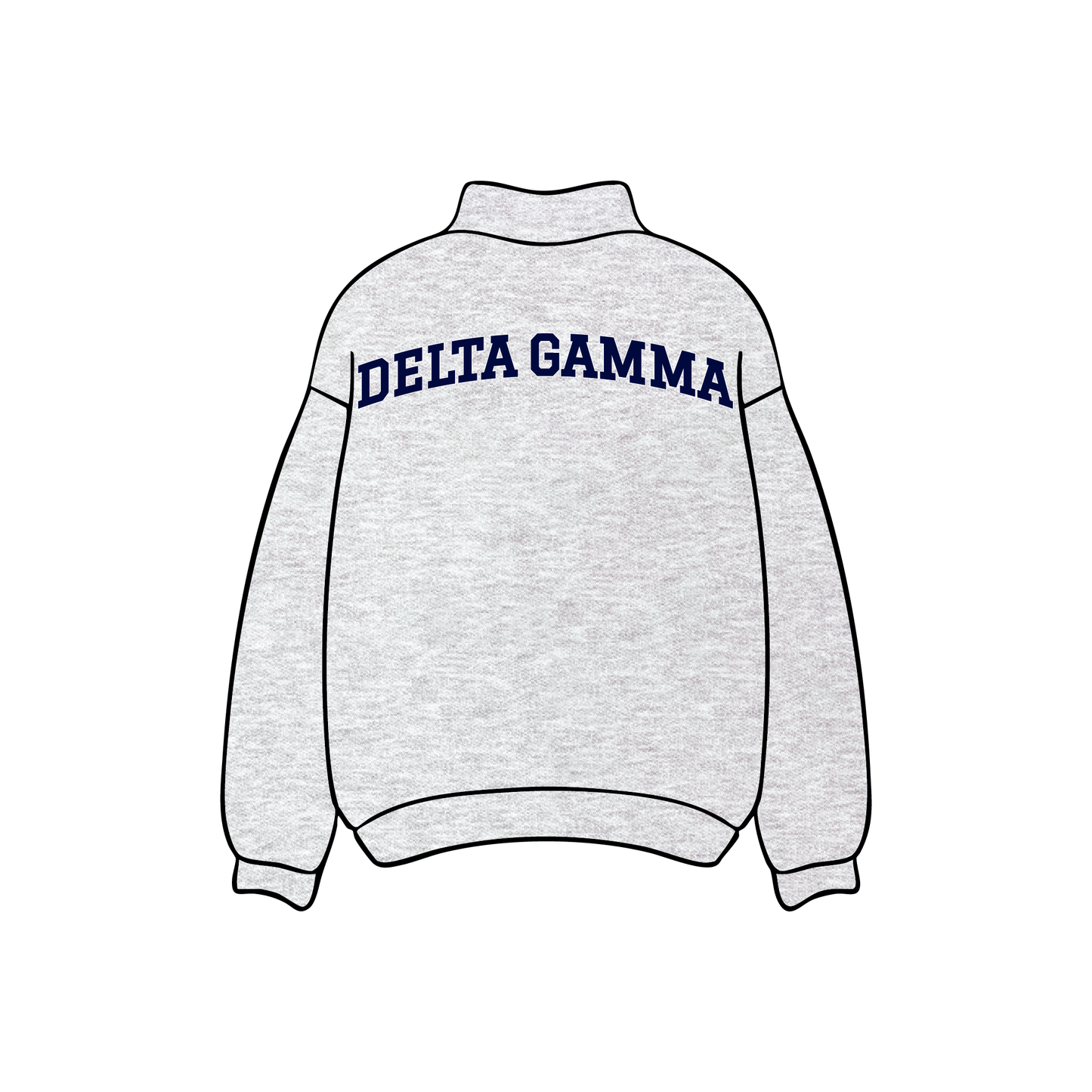 Syracuse University x Delta Gamma 'General Drop' Mockneck