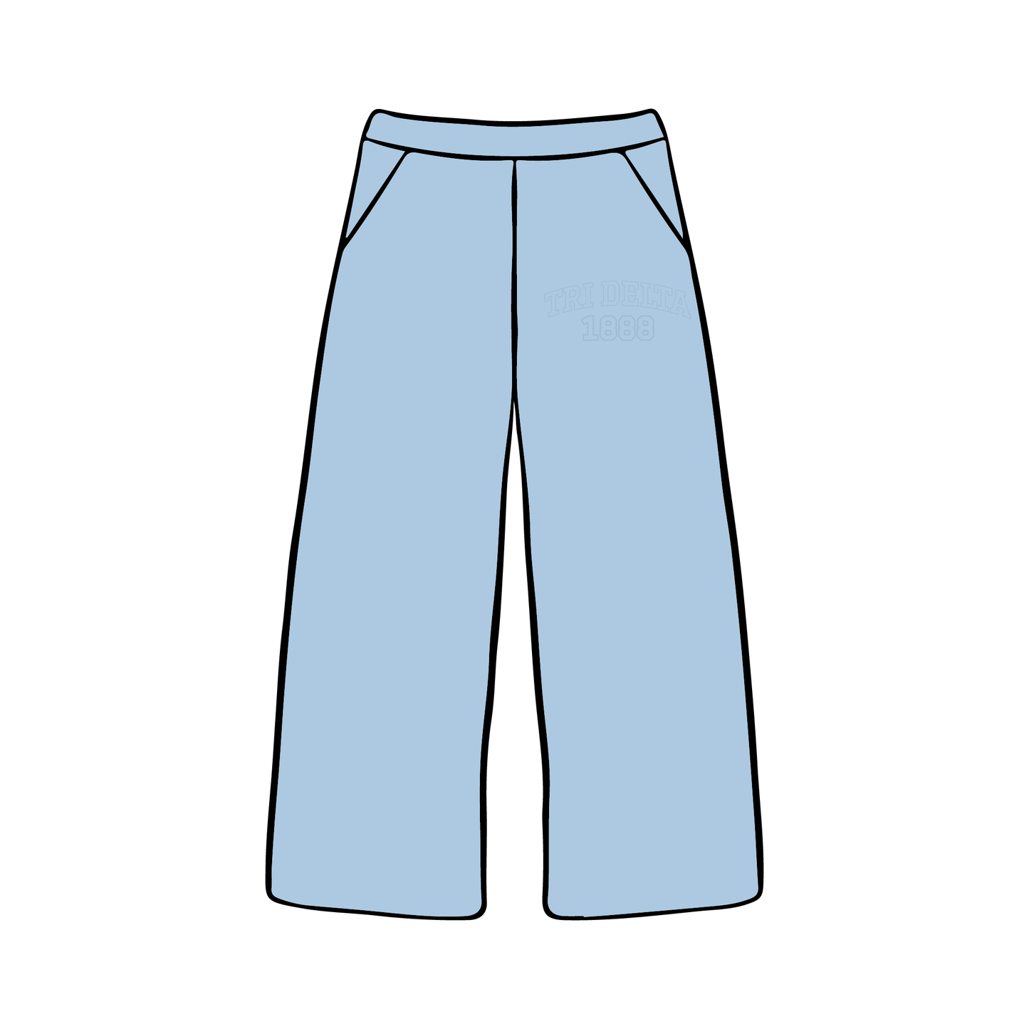 Villanova University x Delta Delta Delta 'Regular Merch Drop' Sweatpants