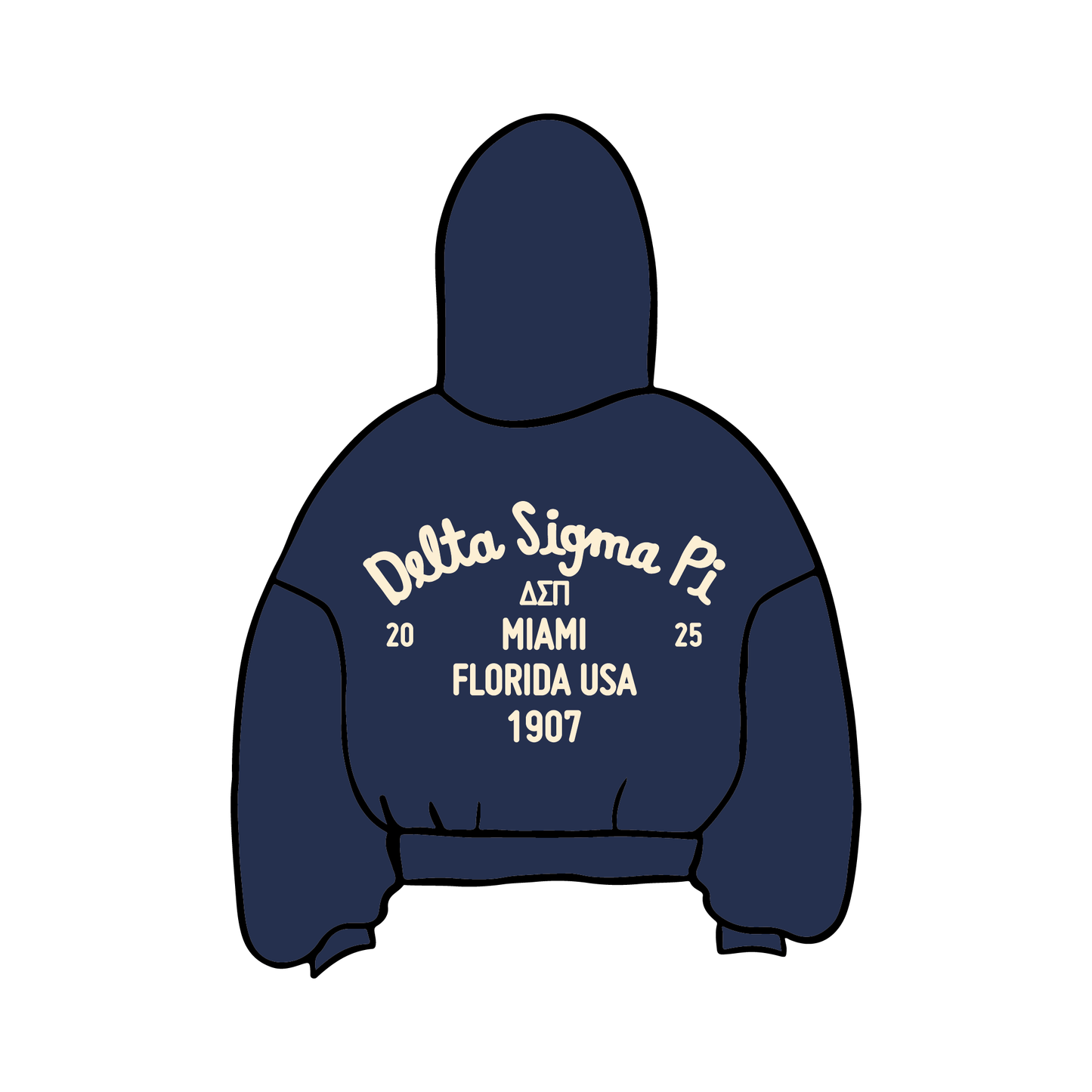 University of Miami x Delta Sigma Pi 'Spring 2025' Hoodie