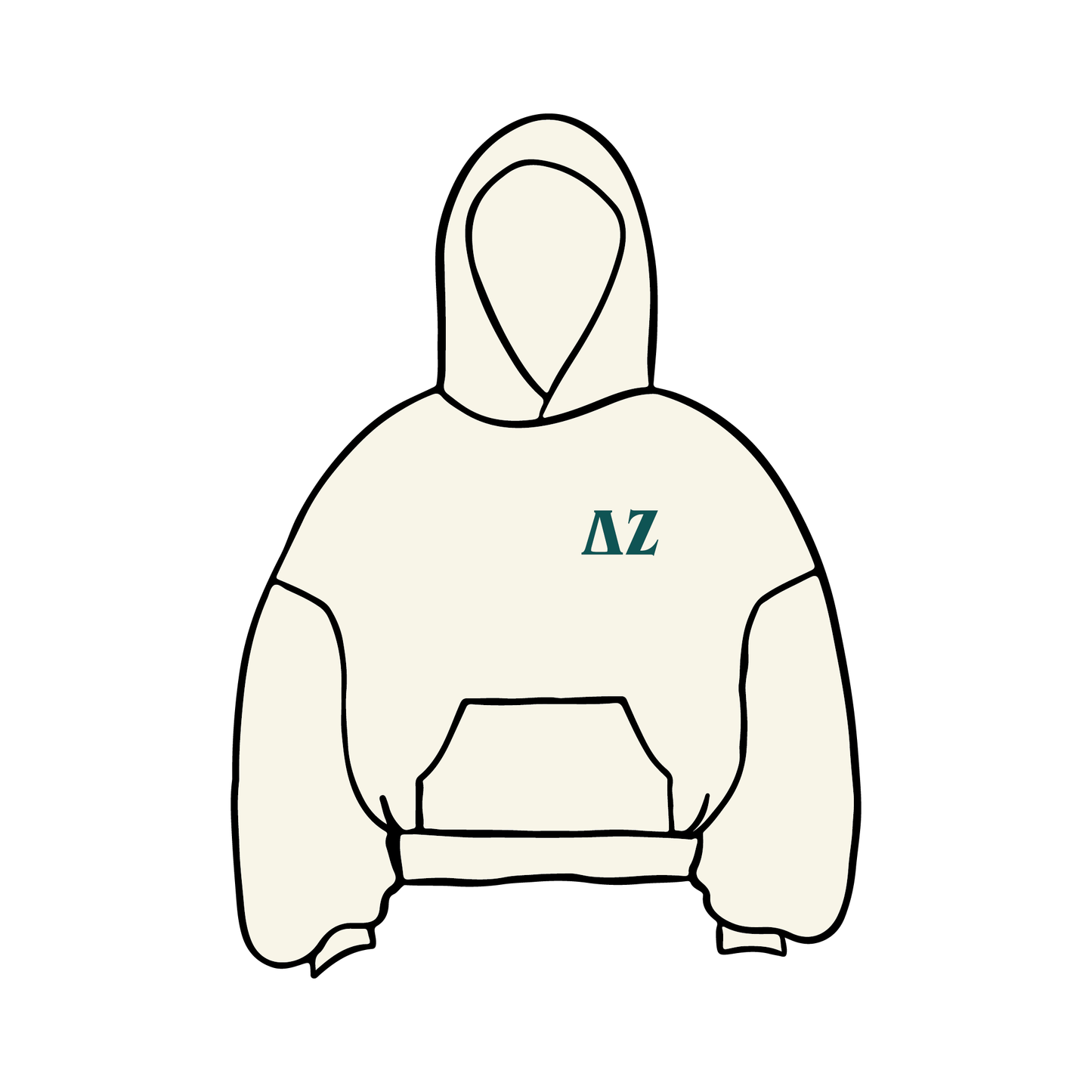 Western Michigan University x Delta Zeta 'Spring Apparel Drop' Hoodie
