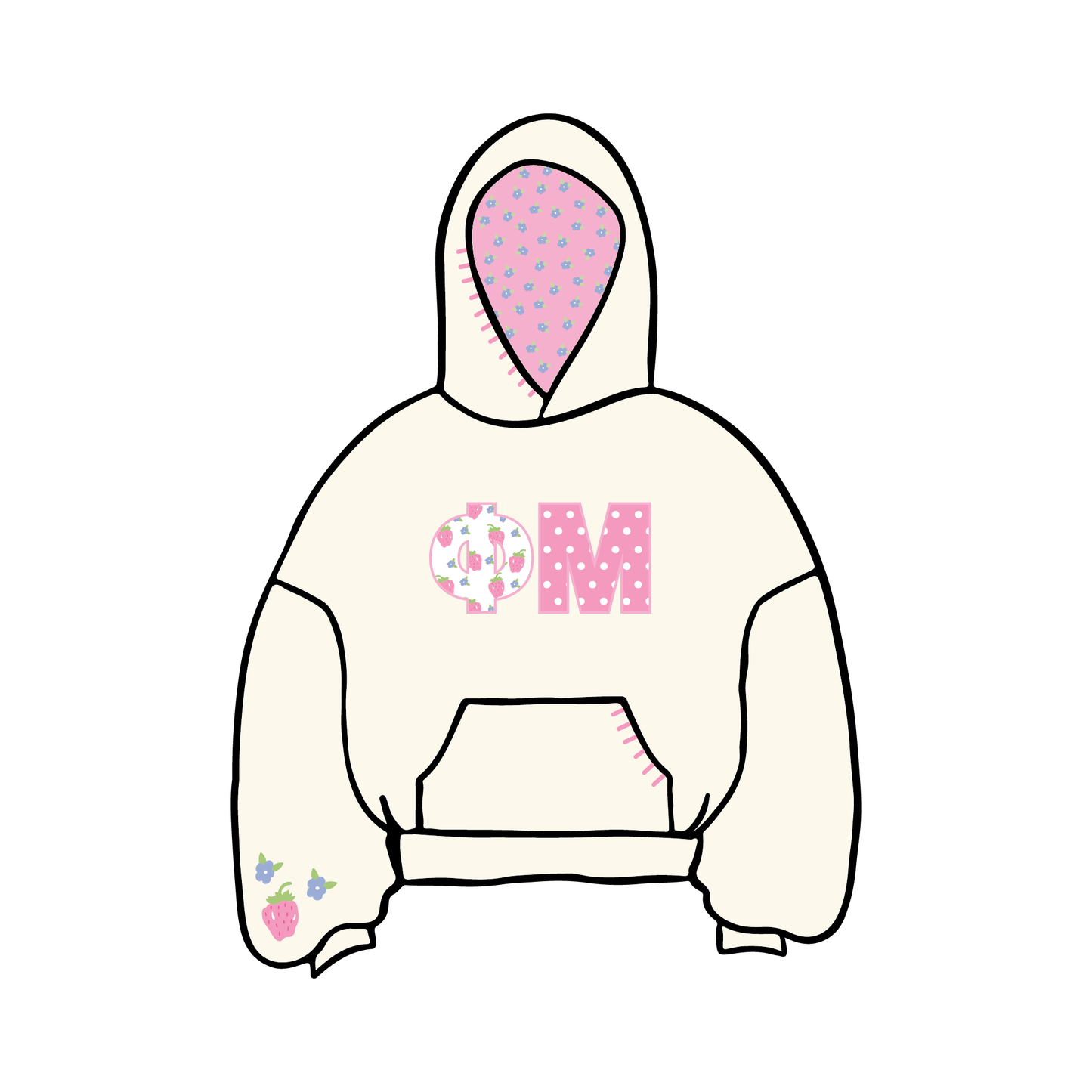 Florida State University x Phi Mu 'Fall Merch Drop 2025' Hoodie