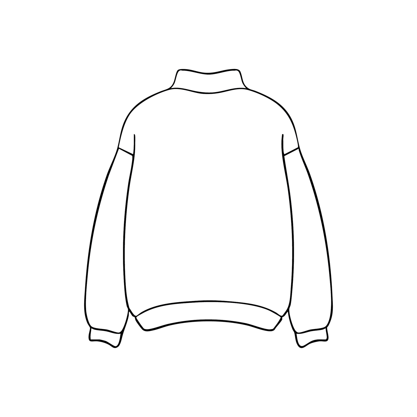 California Polytechnic State University, San Luis Obispo x Gamma Phi Beta 'PR Merch' Mockneck