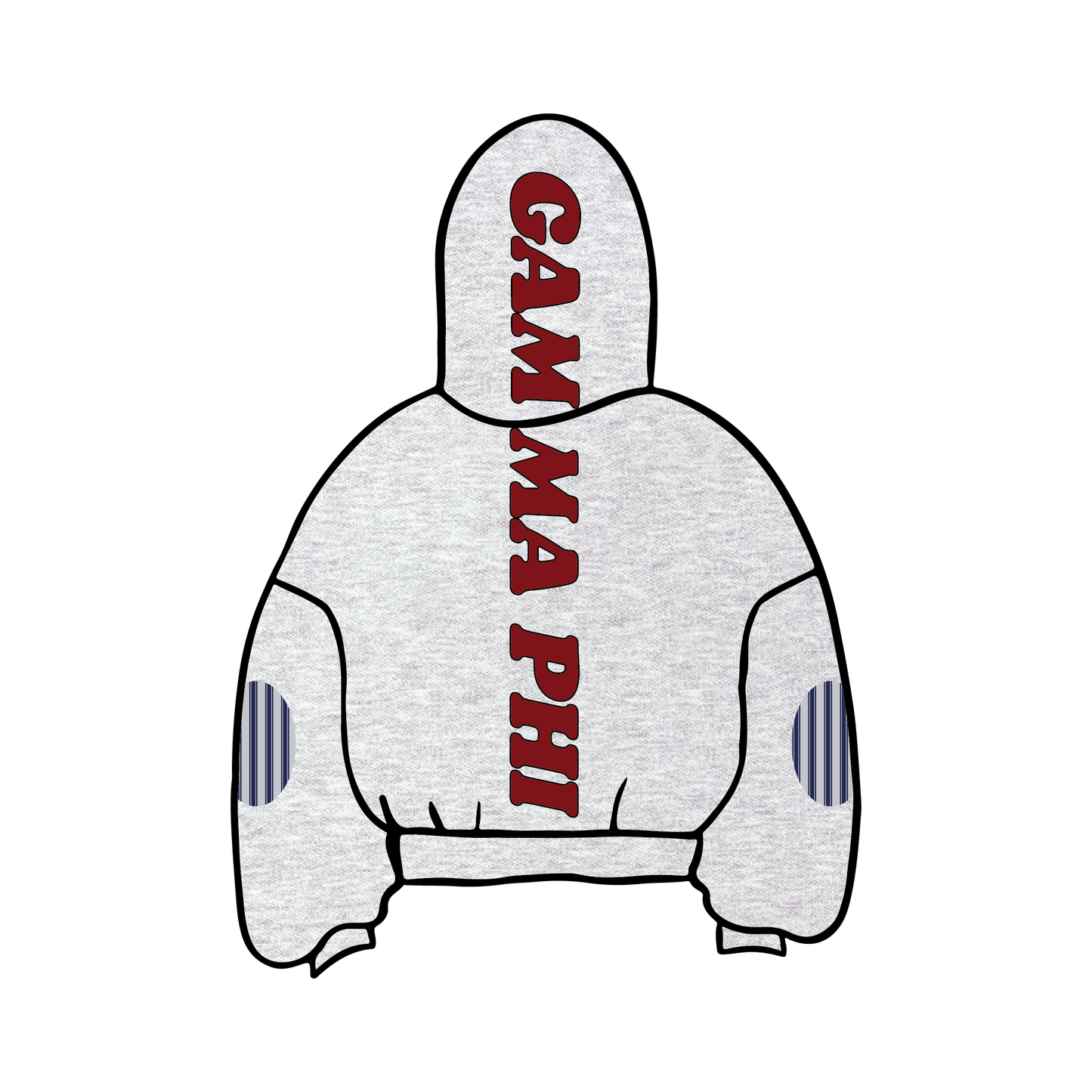 University of Missouri x Gamma Phi Beta 'Patchwork' Hoodie