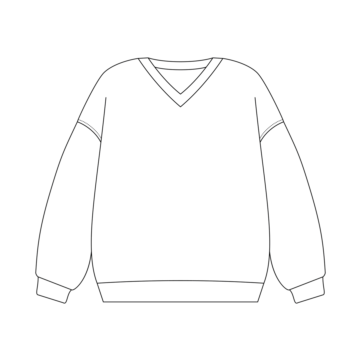 Signature V-Crewneck
