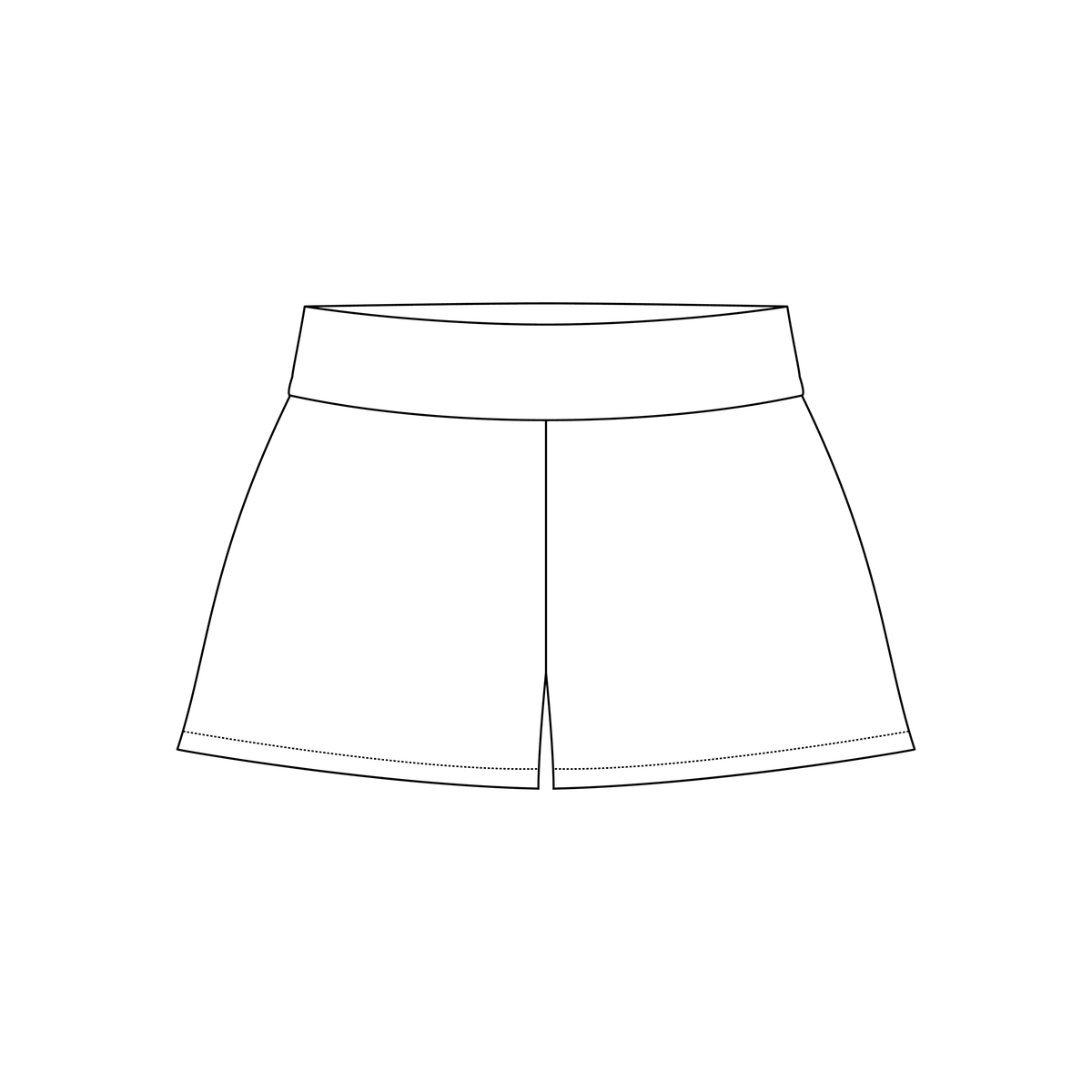 Poppy Foldover Shorts