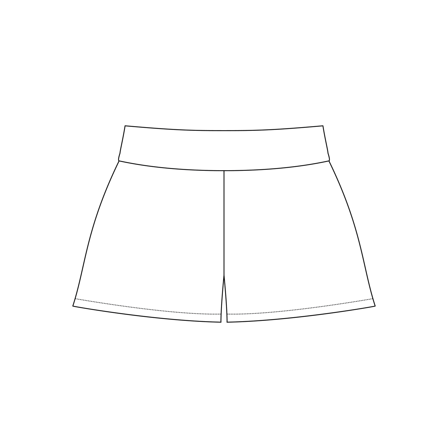Poppy Foldover Shorts