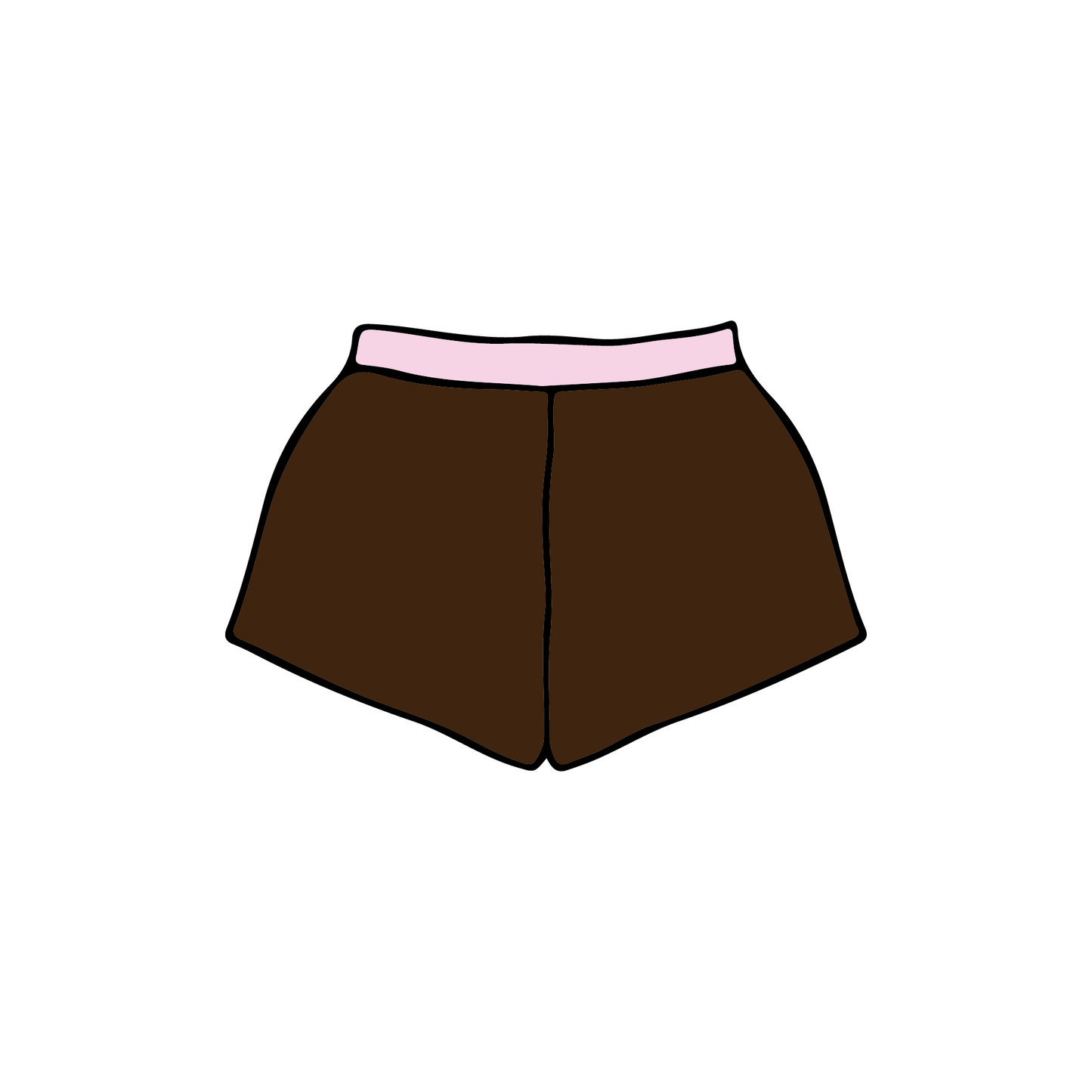 Georgia College and State University x Delta Zeta 'PR Drop' Sweatshorts