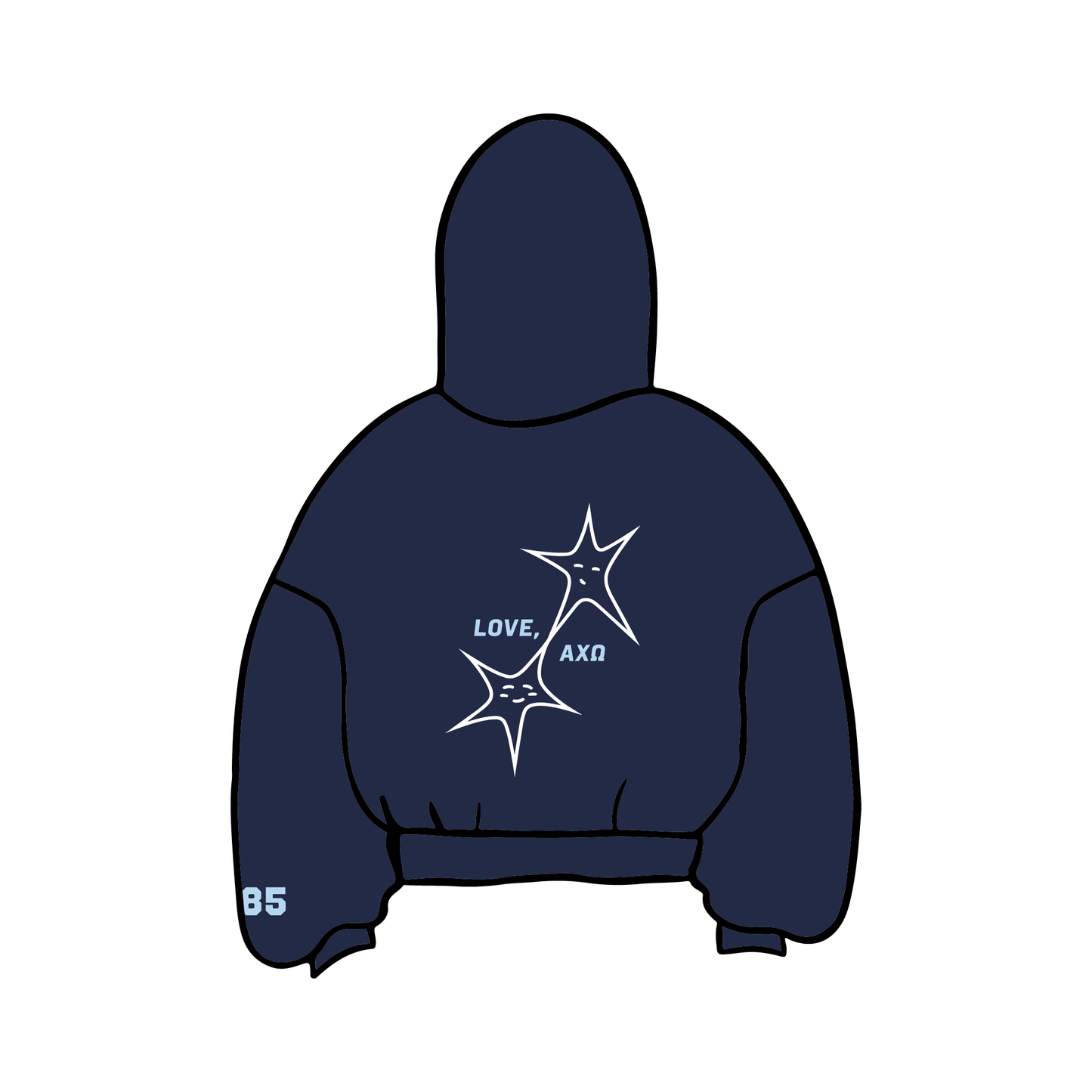 Georgia Institute of Technology x Alpha Chi Omega 'Spring Merch Drop' Hoodie