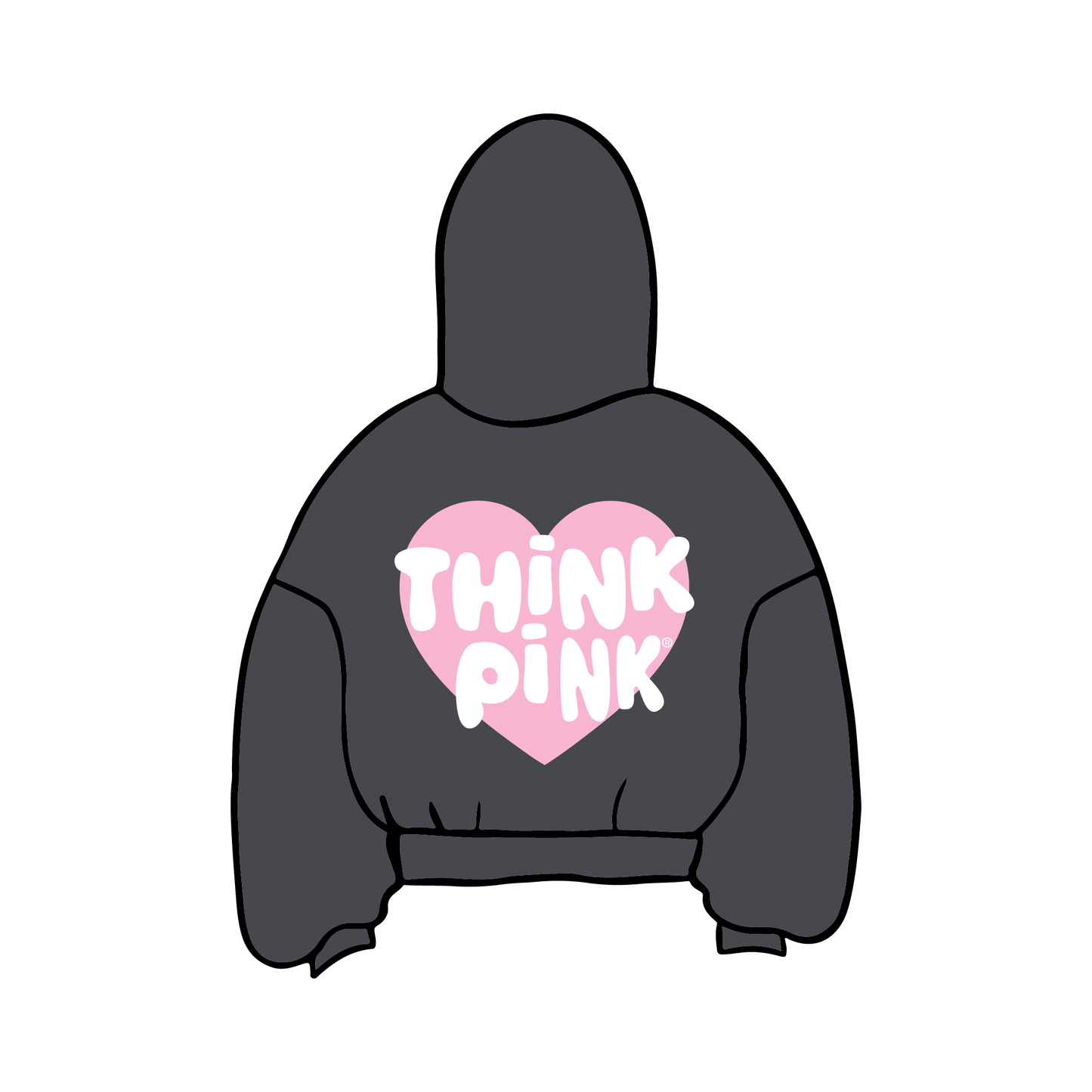 Kansas State University x Zeta Tau Alpha 'Think Pink' Hoodie