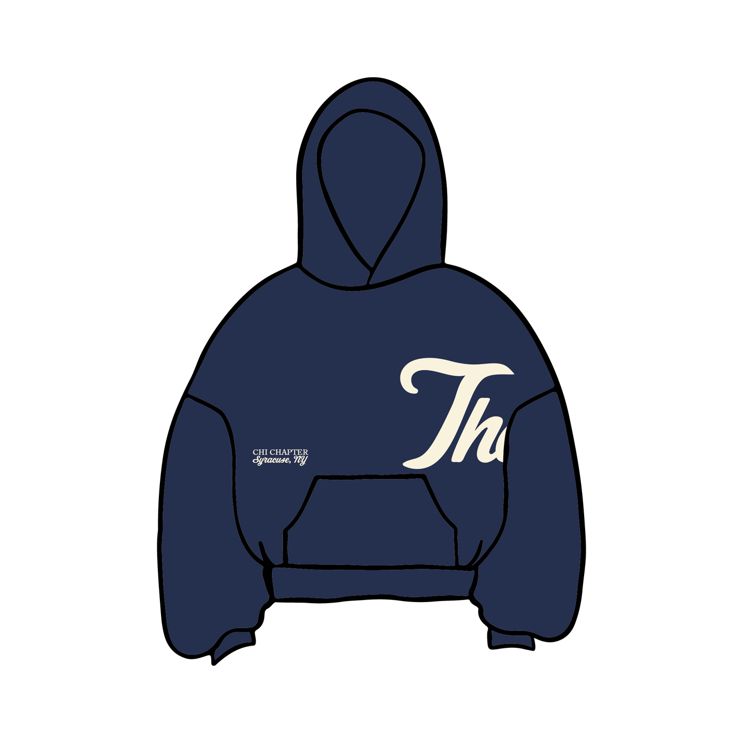 Syracuse University x Kappa Alpha Theta 'PR Merch Spring 2025' Hoodie