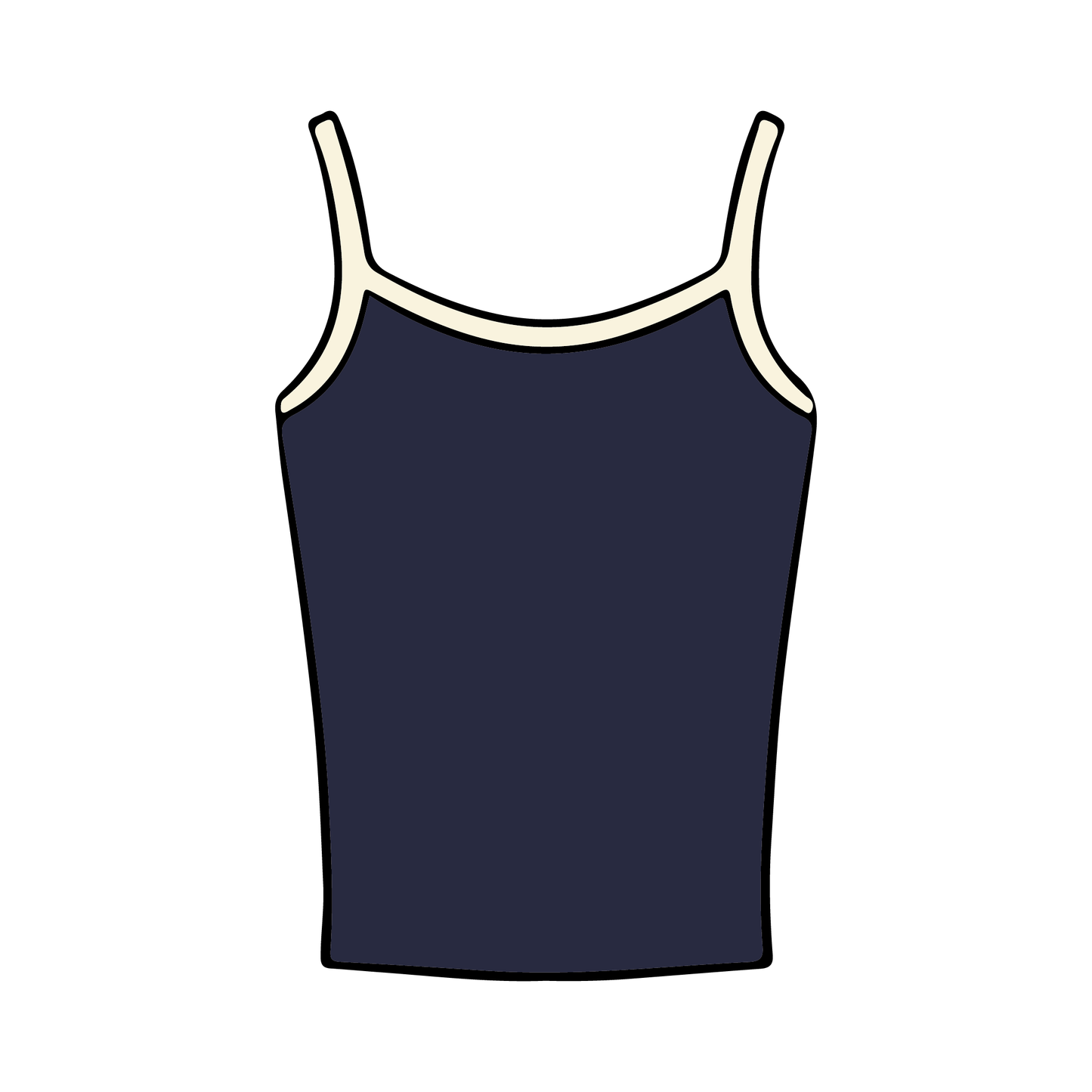 Syracuse University x Kappa Alpha Theta 'PR Merch Spring 2025' Spaghetti Tank Top