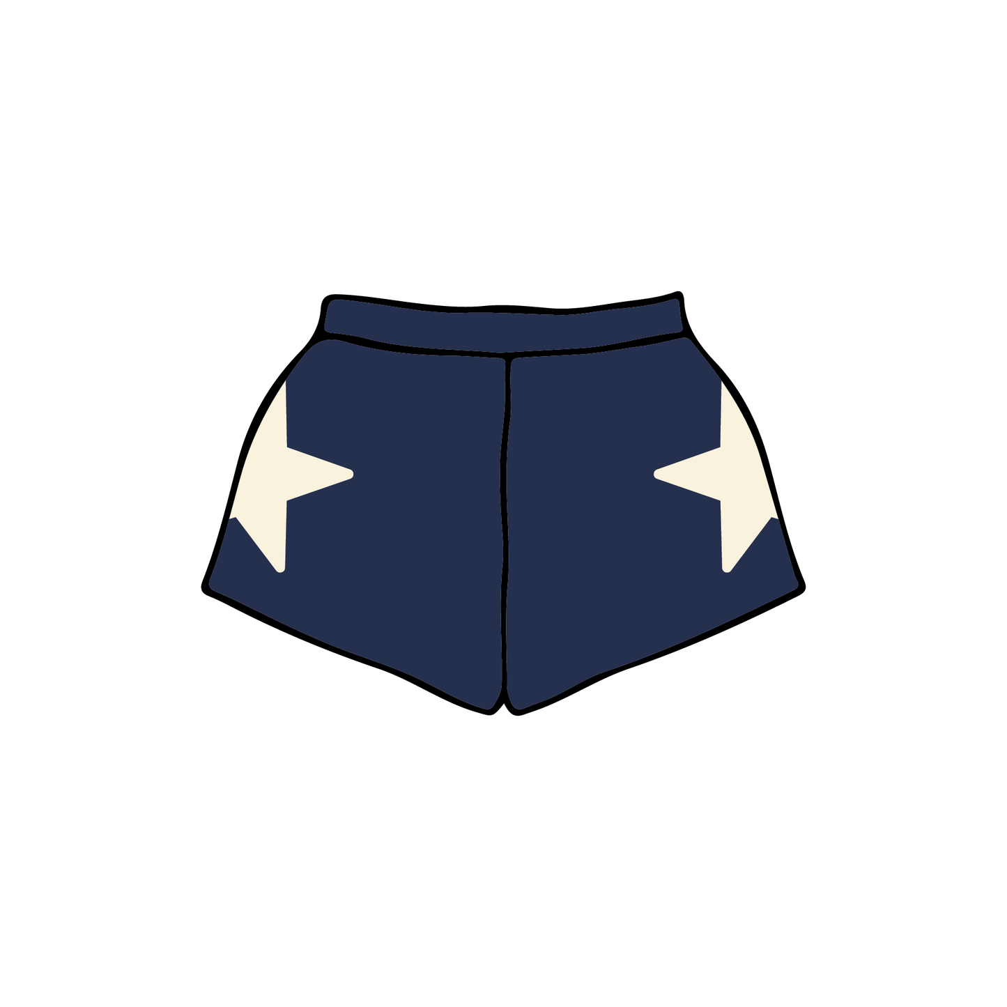 Kappa Alpha Theta 'Star' Sweatshorts