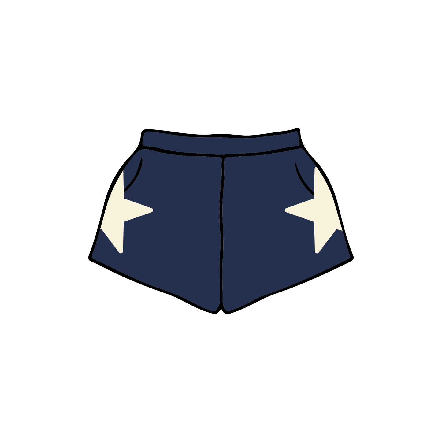Kappa Alpha Theta 'Star' Sweatshorts