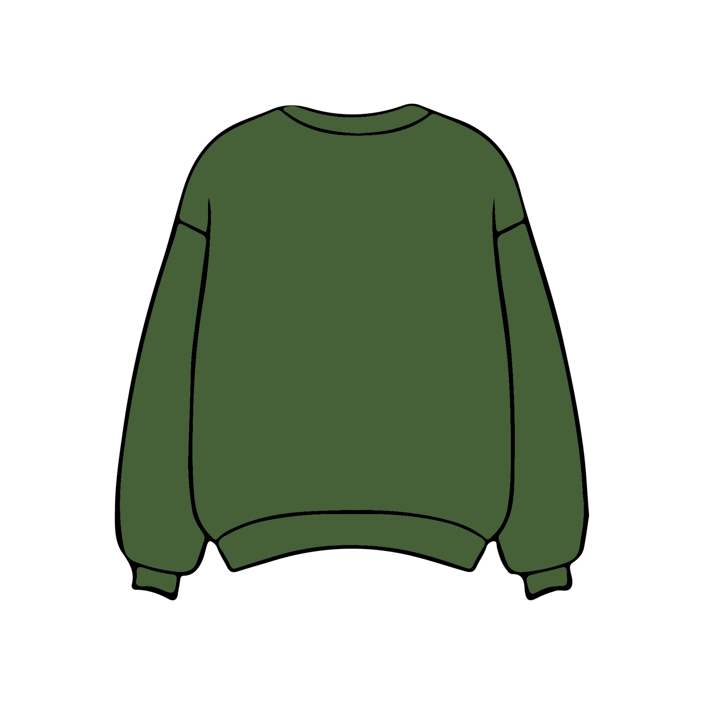 Kappa Delta 'Green Embroidered' Crewneck