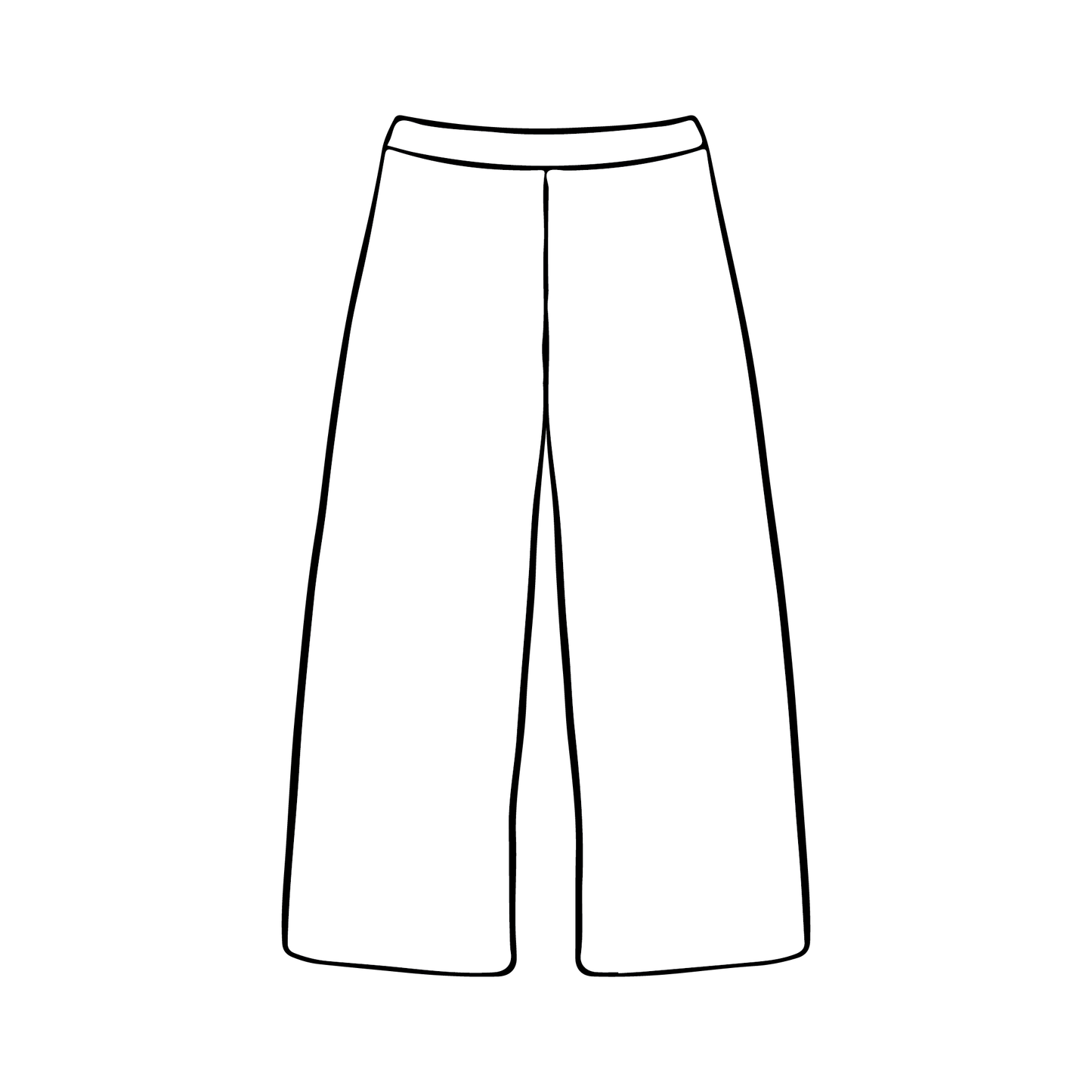 Northeastern University x Delta Gamma 'Philanthropy Merch' Wide-leg Sweatpants