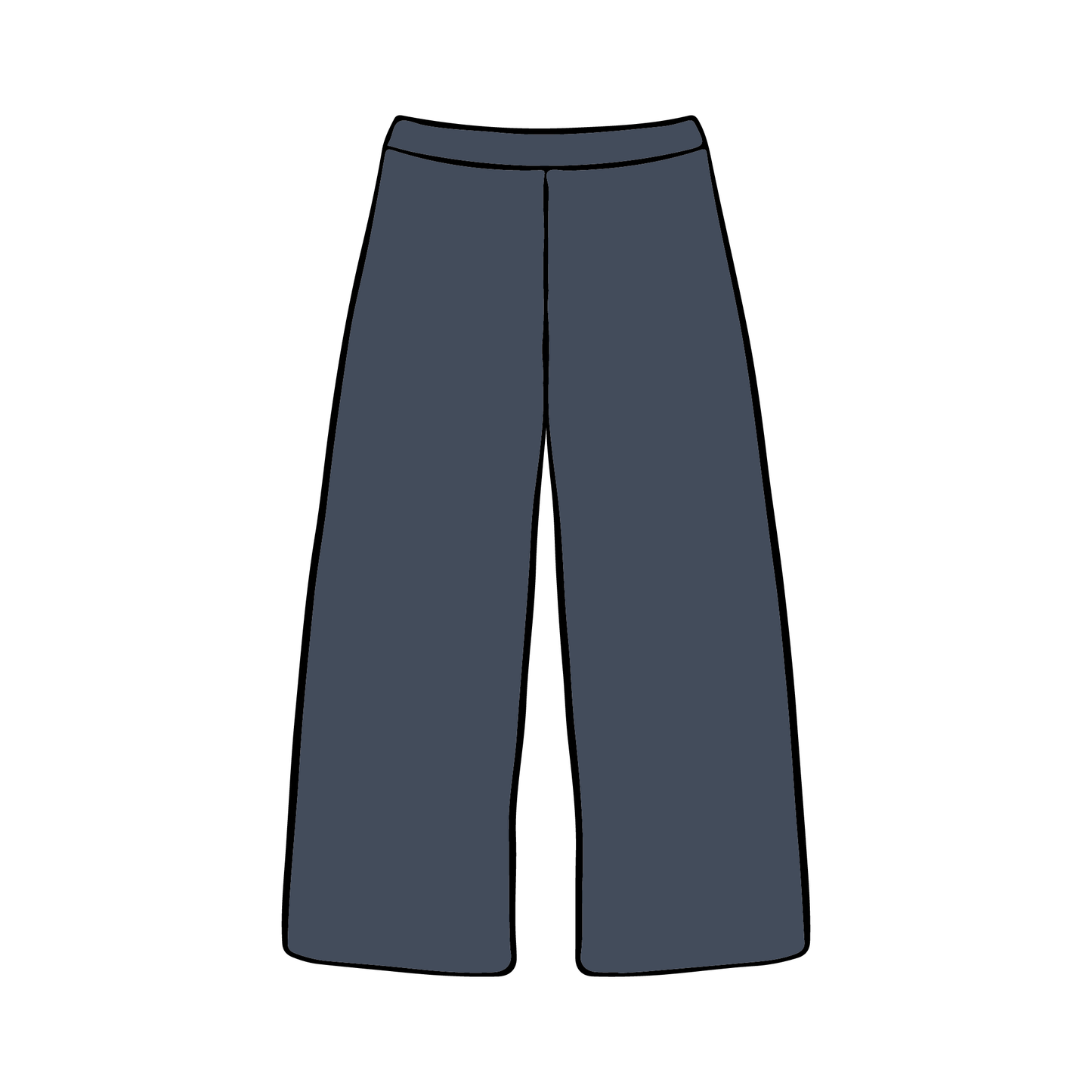 Northwestern University x Alpha Phi 'Winter Merch' Wide-leg Sweatpants