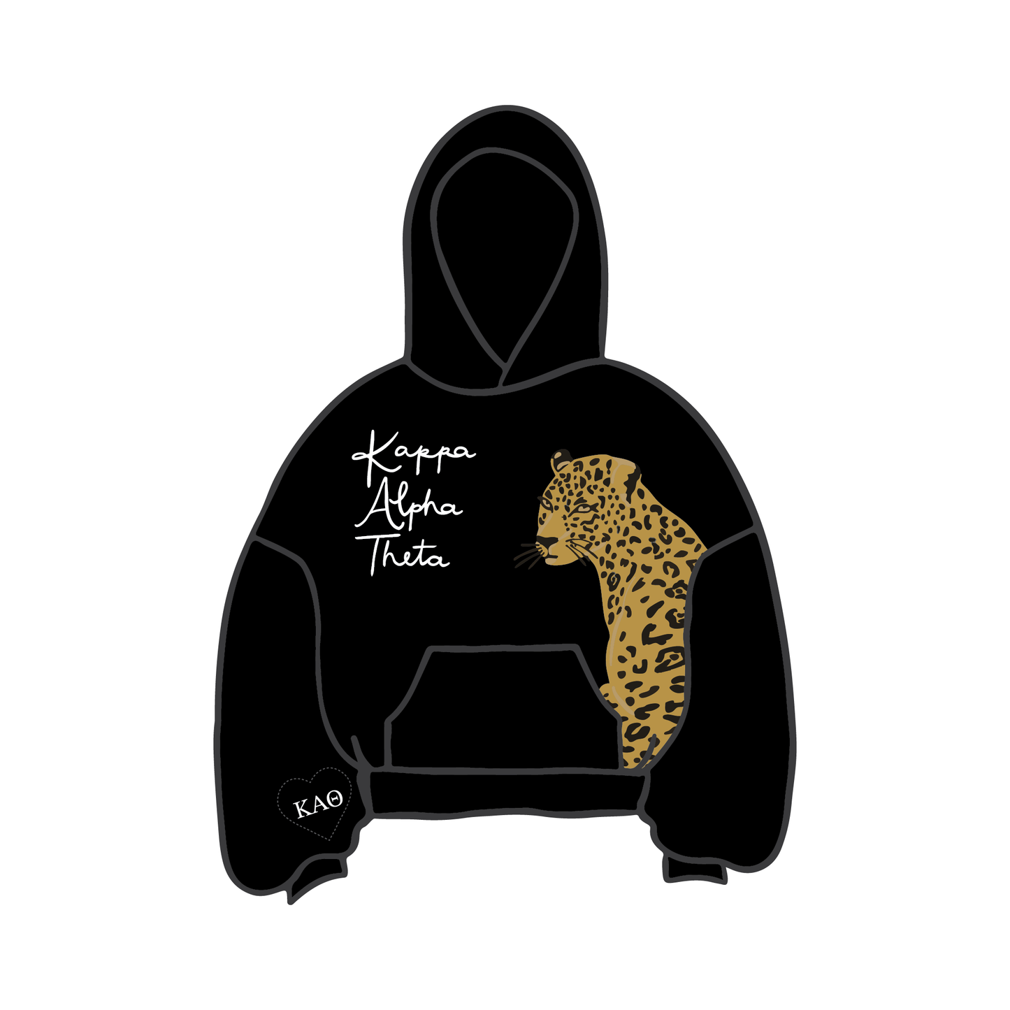 Ohio State University x Kappa Alpha Theta 'General Merch 2025' Hoodie