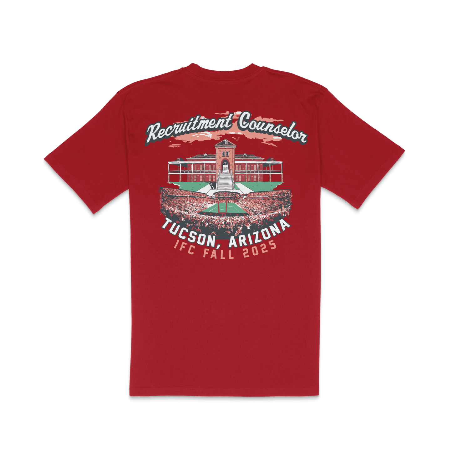University of Arizona x IFC 'Fall 25 Recruitment Counselor's' Tee