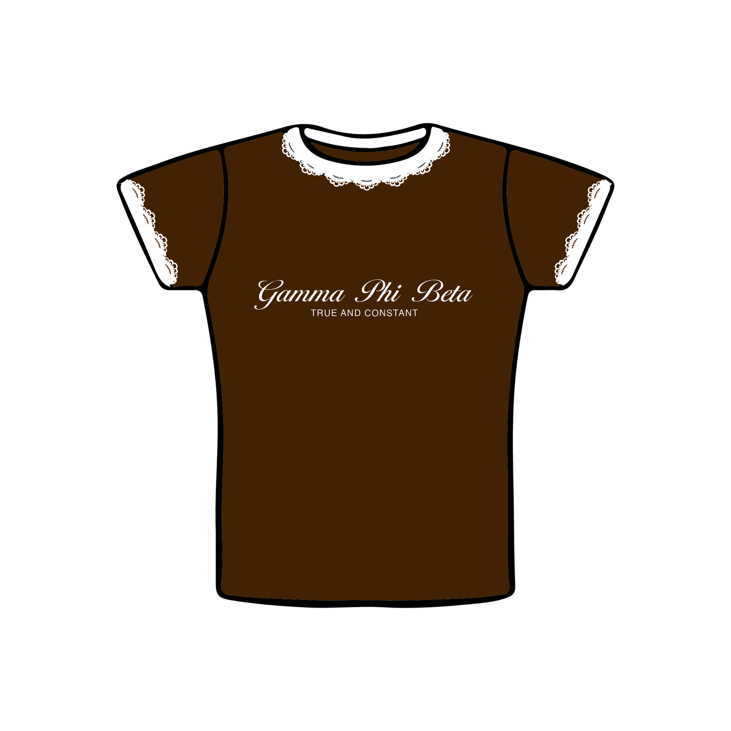 Pepperdine University x Gamma Phi Beta 'Fall Recruitment 2025' Baby Tee