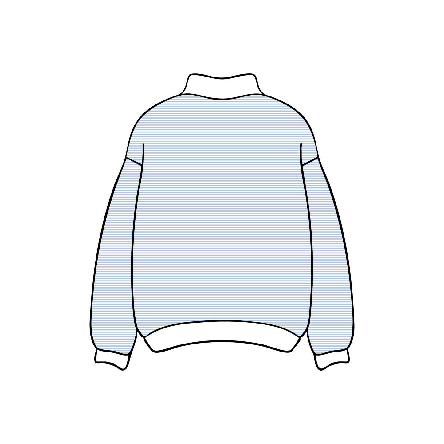 Quinnipiac University x Kappa Alpha Theta 'Spring Merch' Mockneck