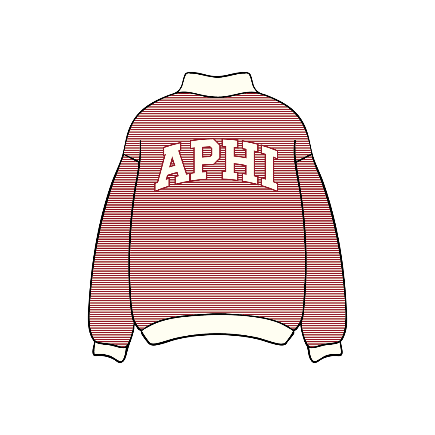 San Diego State University x Alpha Phi 'Spring Merch' Mockneck