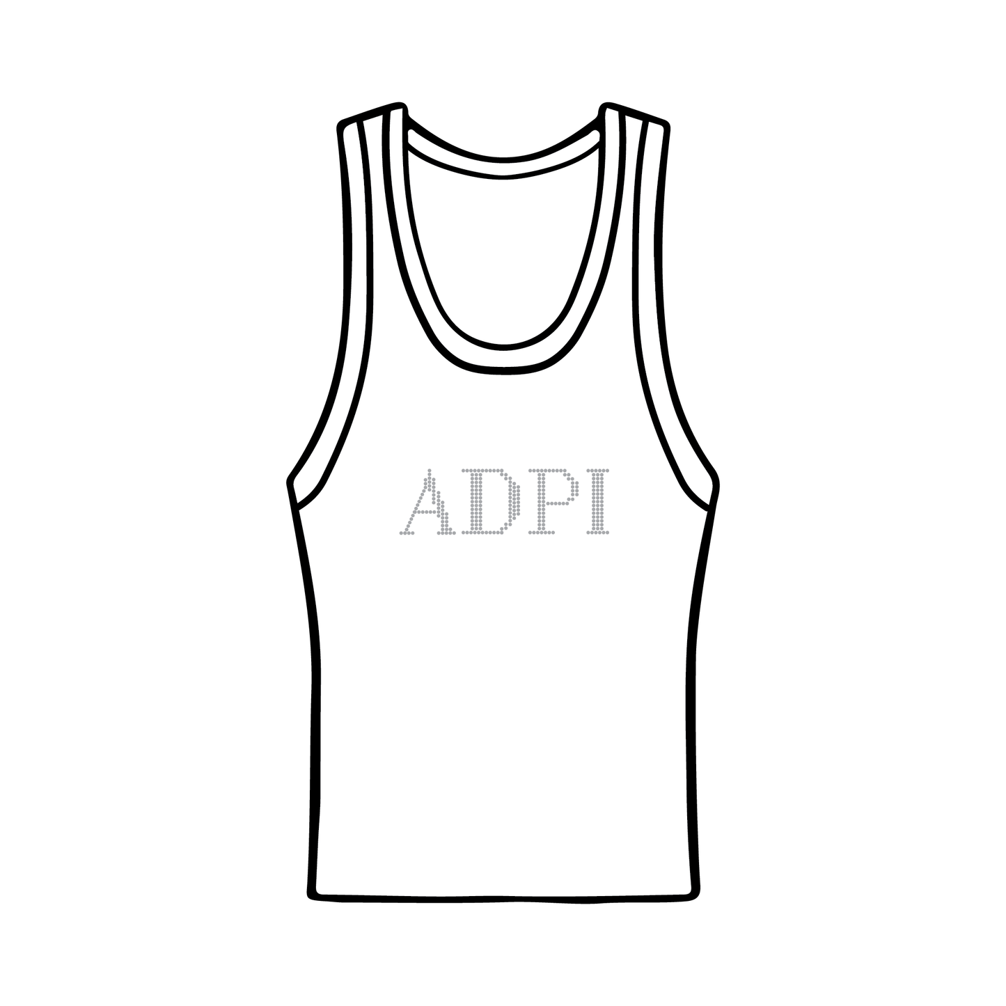 Southern Methodist University x Alpha Delta Pi 'Spirit Week' Tank Top