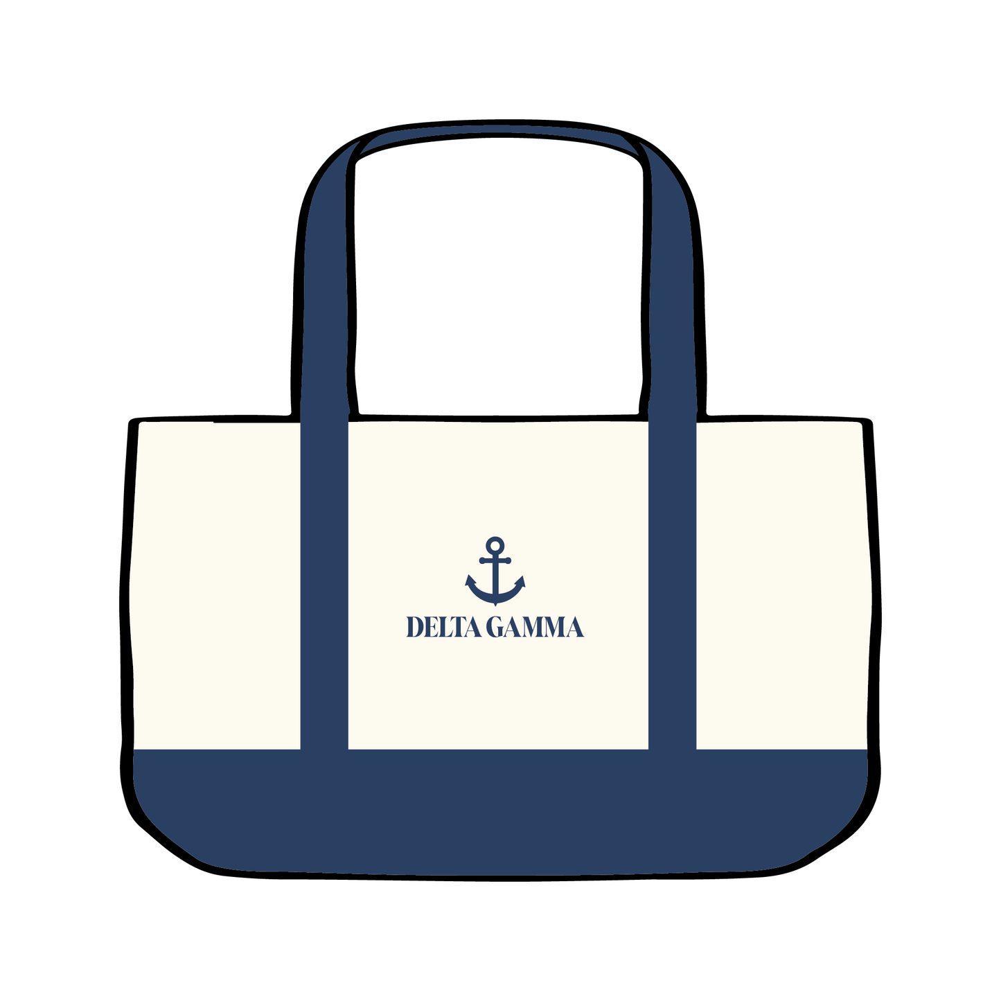 Syracuse University x Delta Gamma 'Back to School' Tote Bag