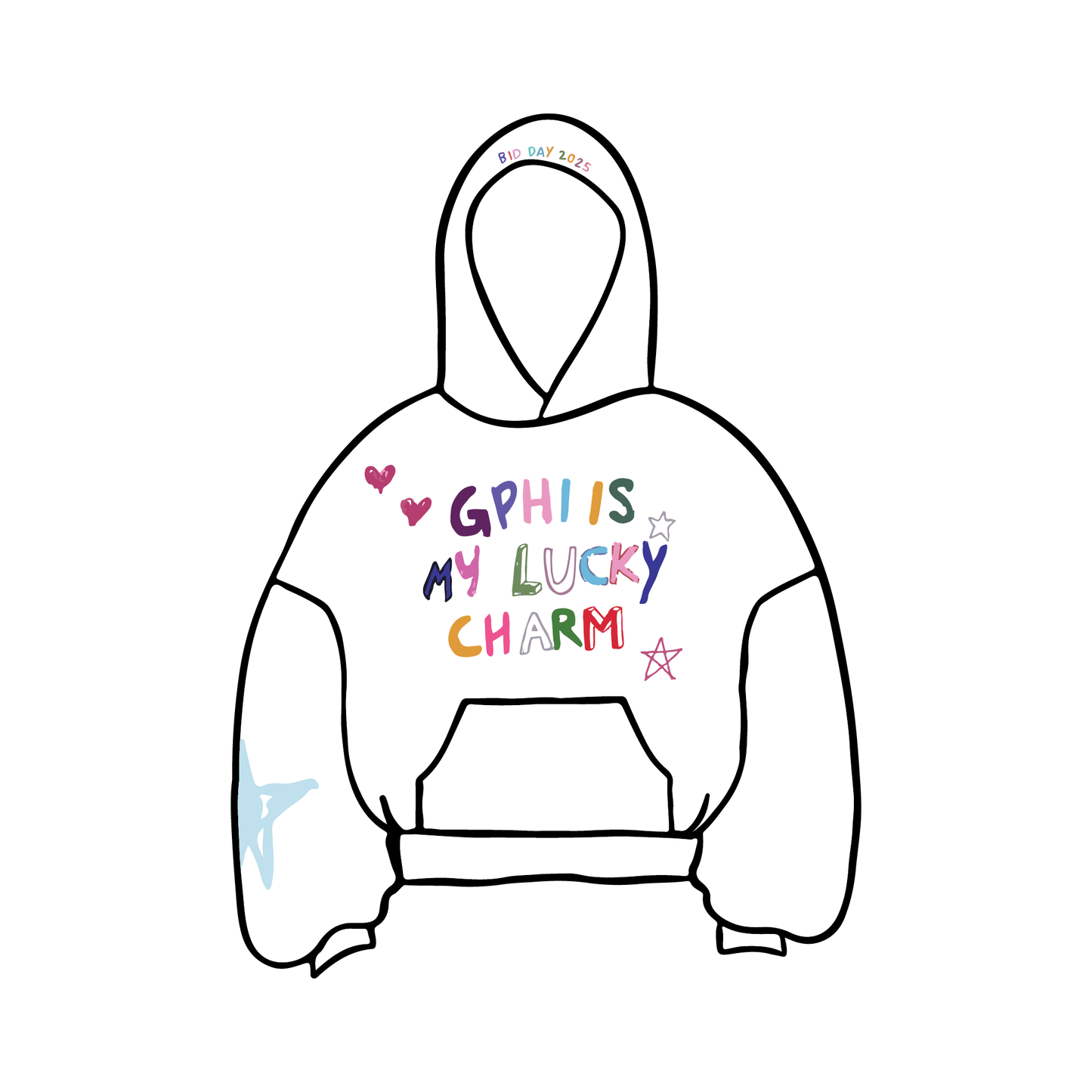 Syracuse University x Gamma Phi Beta 'Spring Recruitment 2025' Hoodie