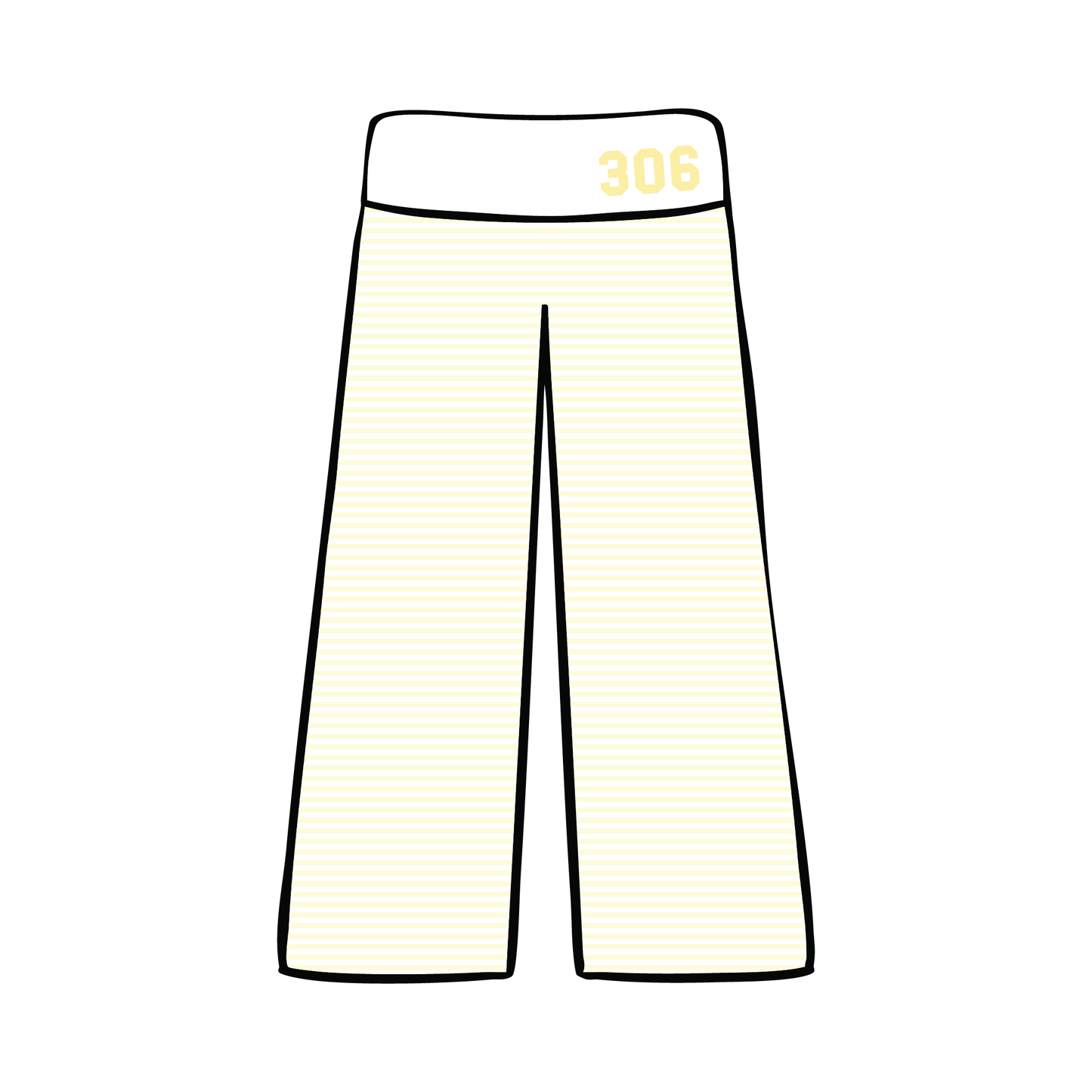 Syracuse University x Kappa Alpha Theta 'Optional Spring Merch' Foldover Pants