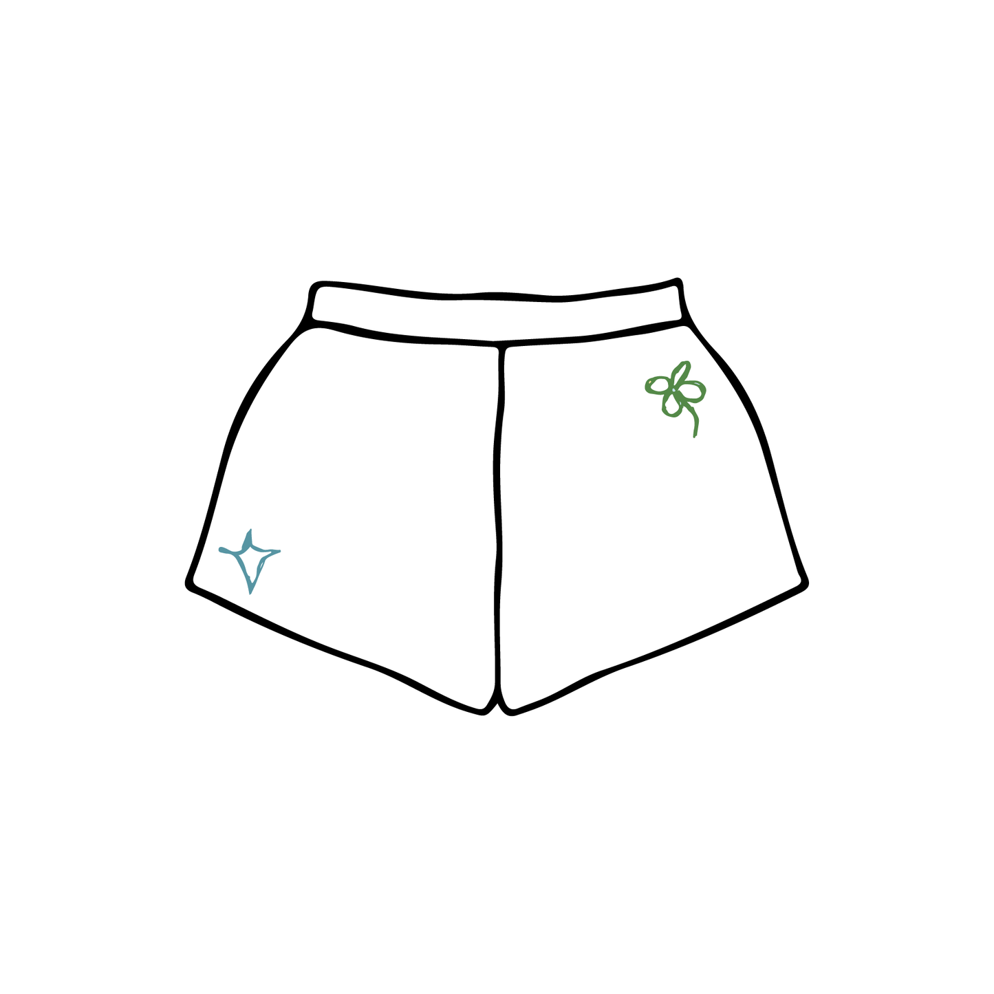 Syracuse University x Gamma Phi Beta 'Spring Recruitment 2025' Sweatshorts