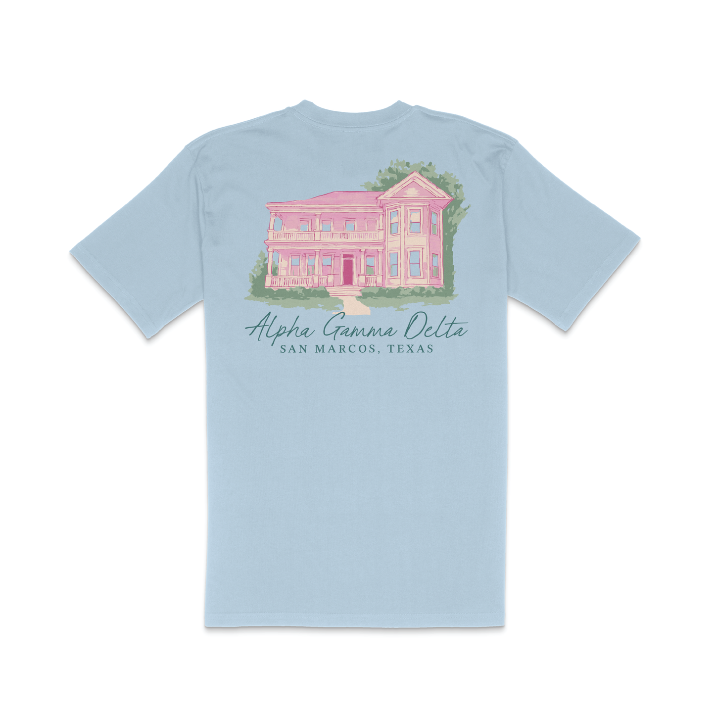 Texas State University x Alpha Gamma Delta 'Fall Primary PR' Tee
