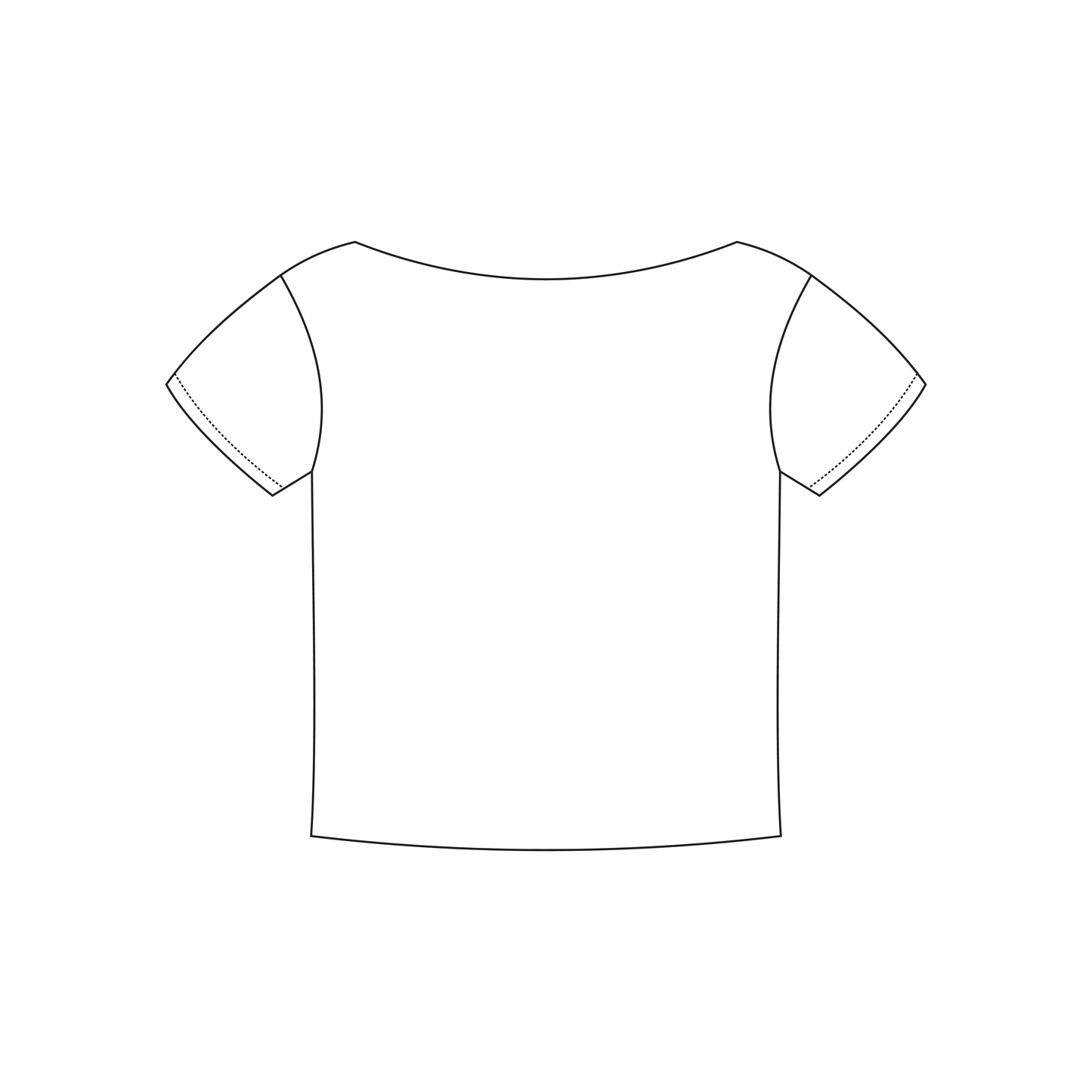 Texas Tech University x Alpha Delta Pi 'Recruitment shirts' Brynn Cut Off Tee