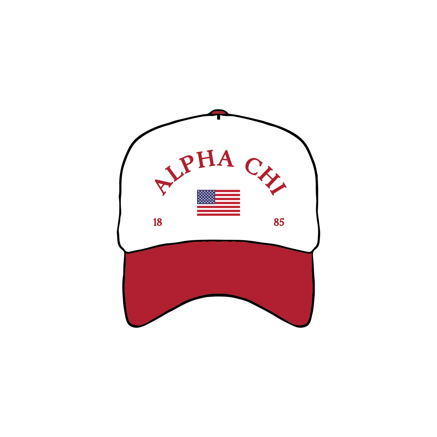 Texas Christian University x Alpha Chi Omega 'Summer PR' Hat