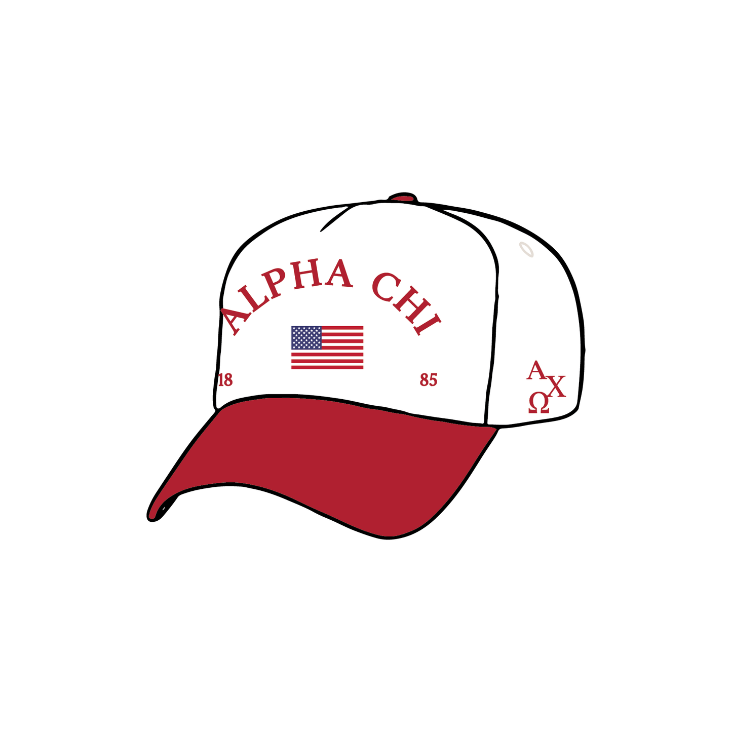 Texas Christian University x Alpha Chi Omega 'Summer PR' Hat
