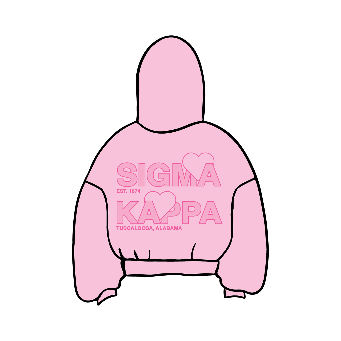 University of Alabama x Sigma Kappa 'General Merch' Hoodie