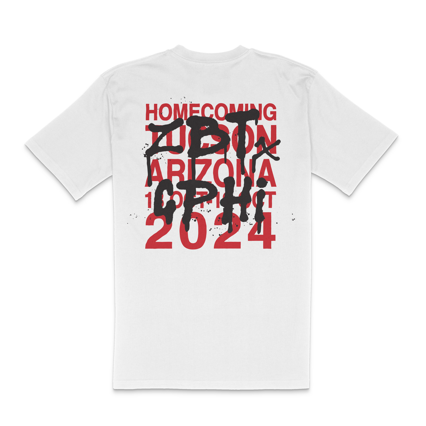University of Arizona x Zeta Beta Tau 'Homecoming 2024' Tee