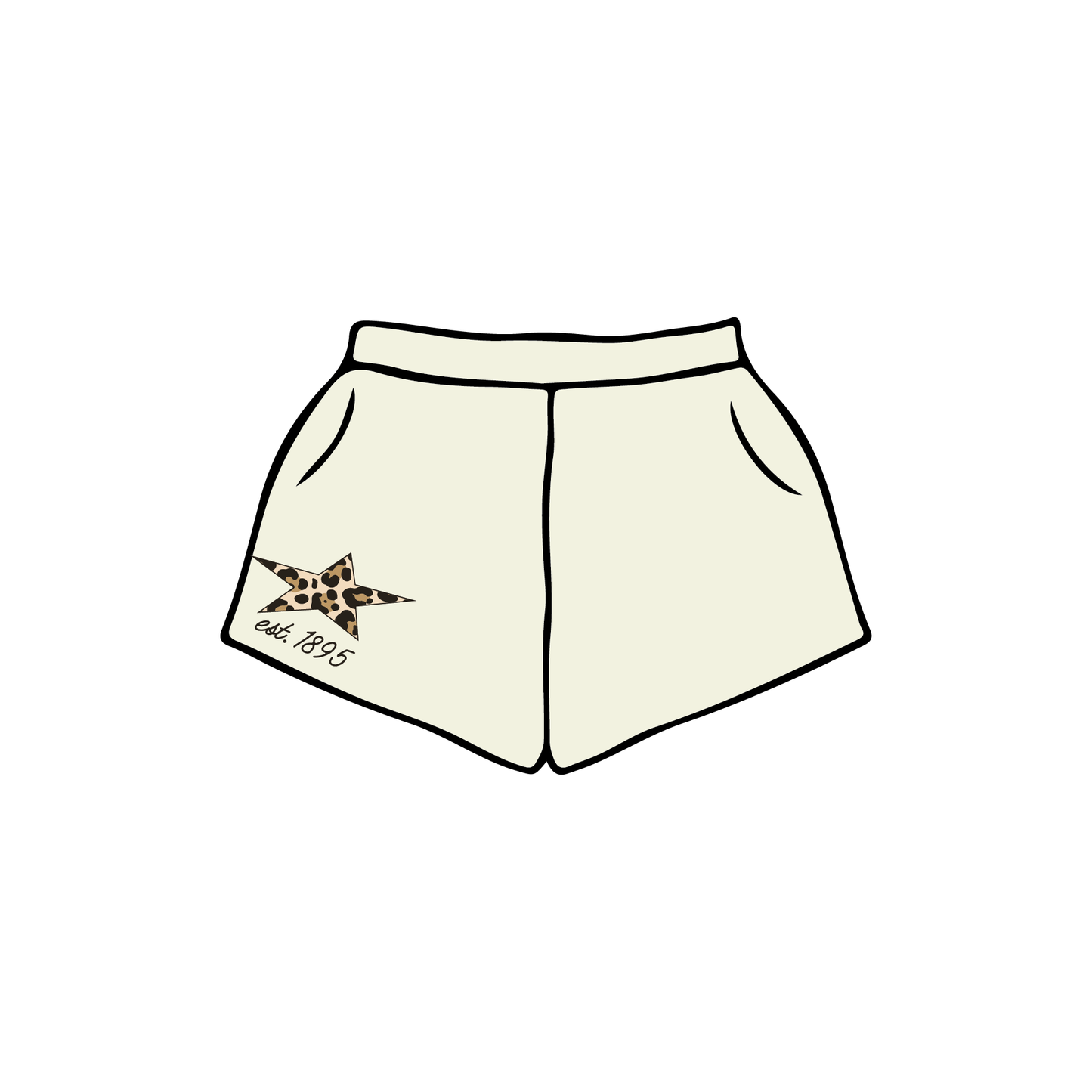 University of California, Los Angeles x Chi Omega 'Cheetah' Sweatshorts