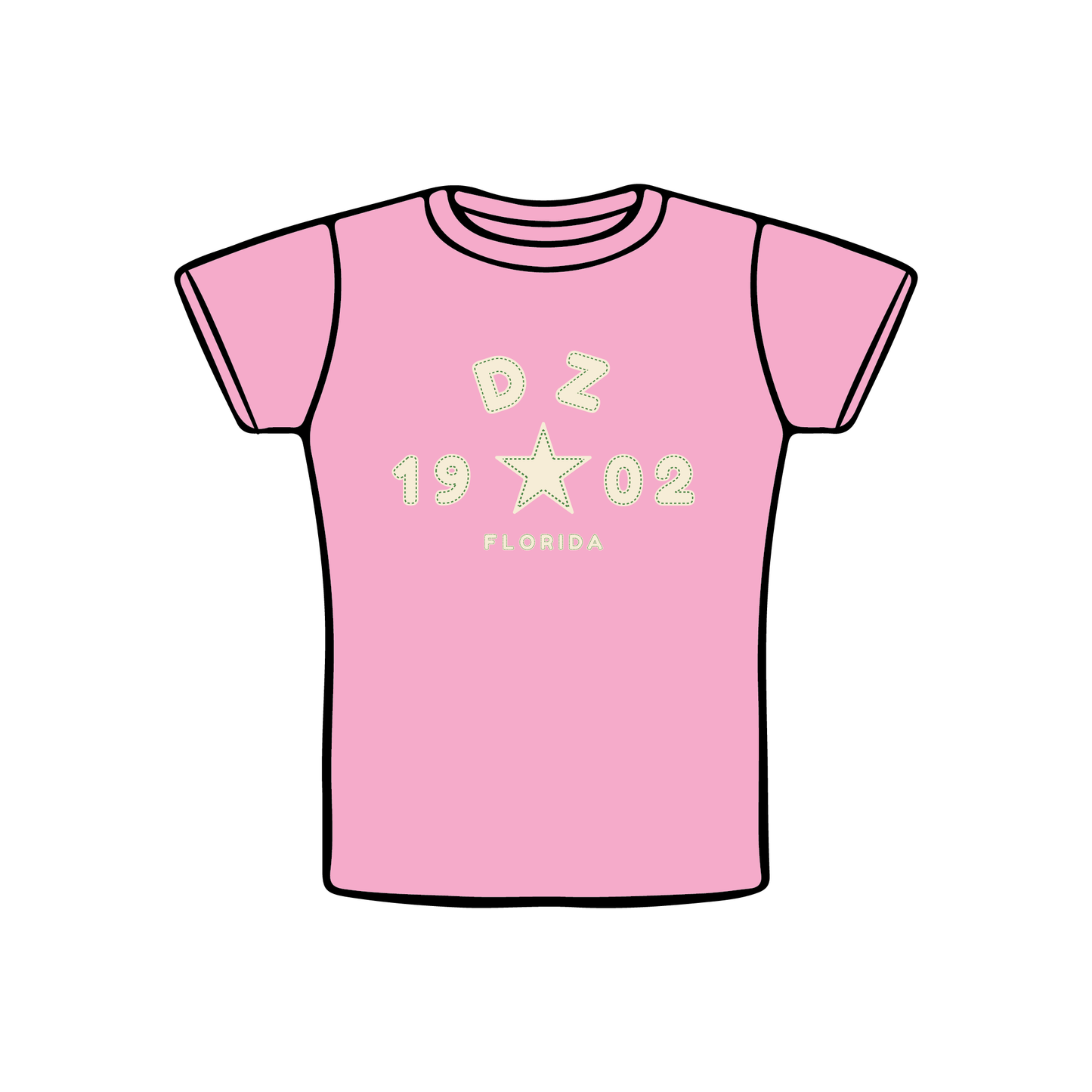 University of Florida x Delta Zeta 'Fall Mock Recruitment 2025' Baby Tee