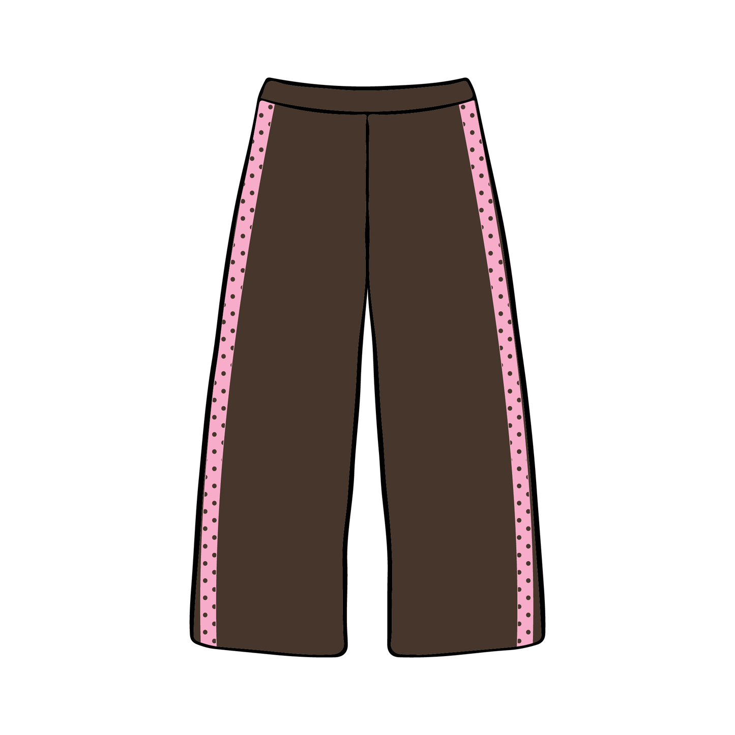 University of Oregon x Gamma Phi Beta 'Fall Merch Drop' Wide-leg Sweatpants
