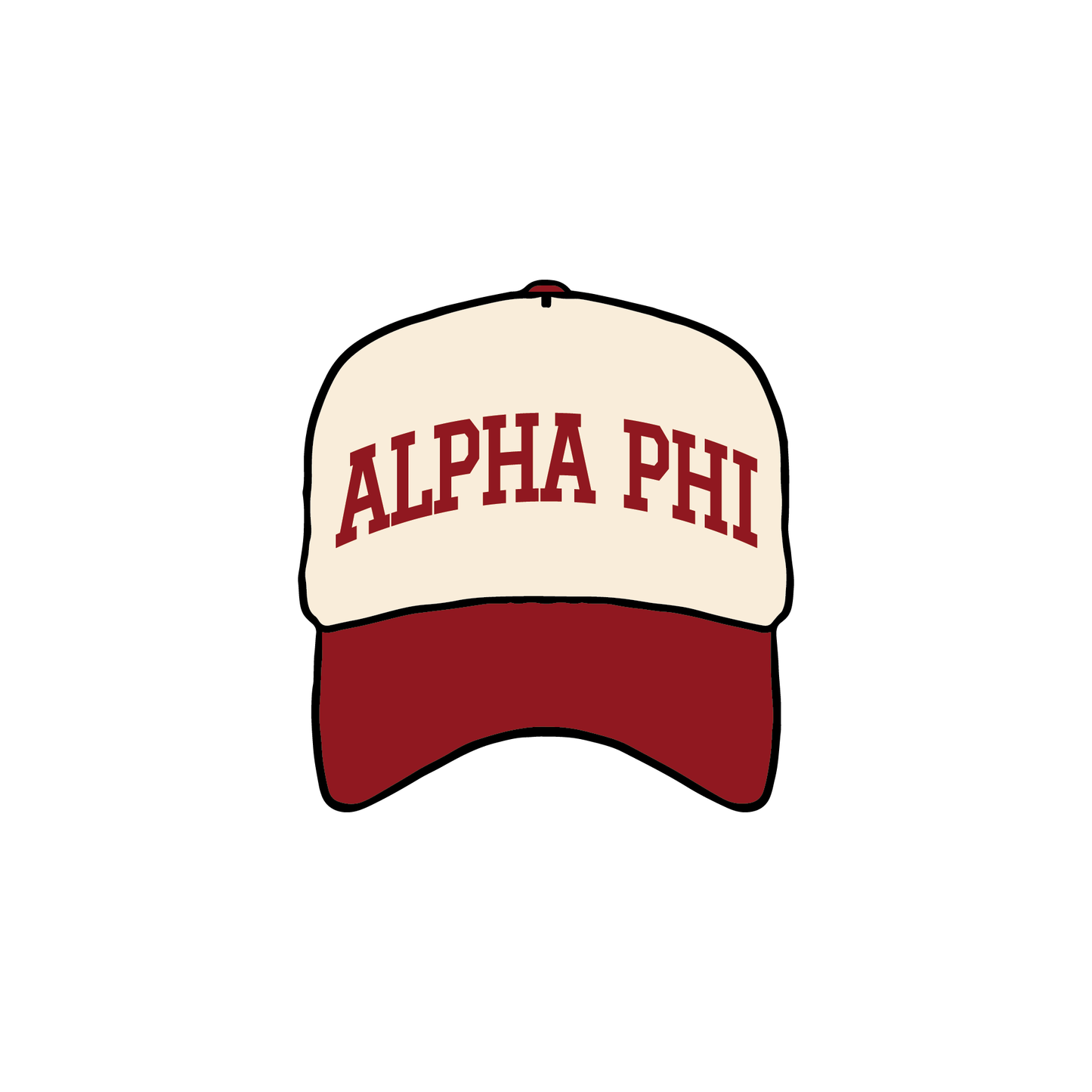 University of South Dakota x Alpha Phi 'March Merch' Hat