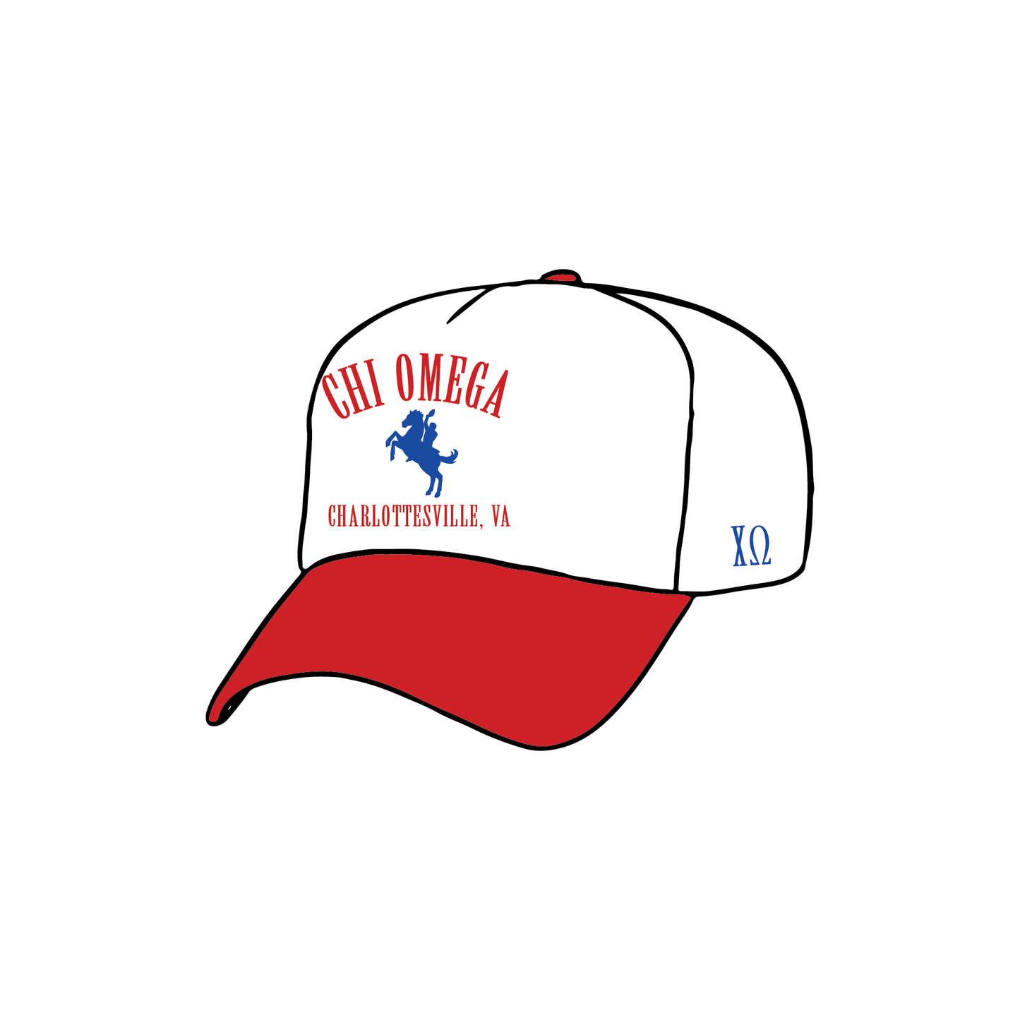 University of Virginia x Chi Omega 'Fall Merch Pack' Hat