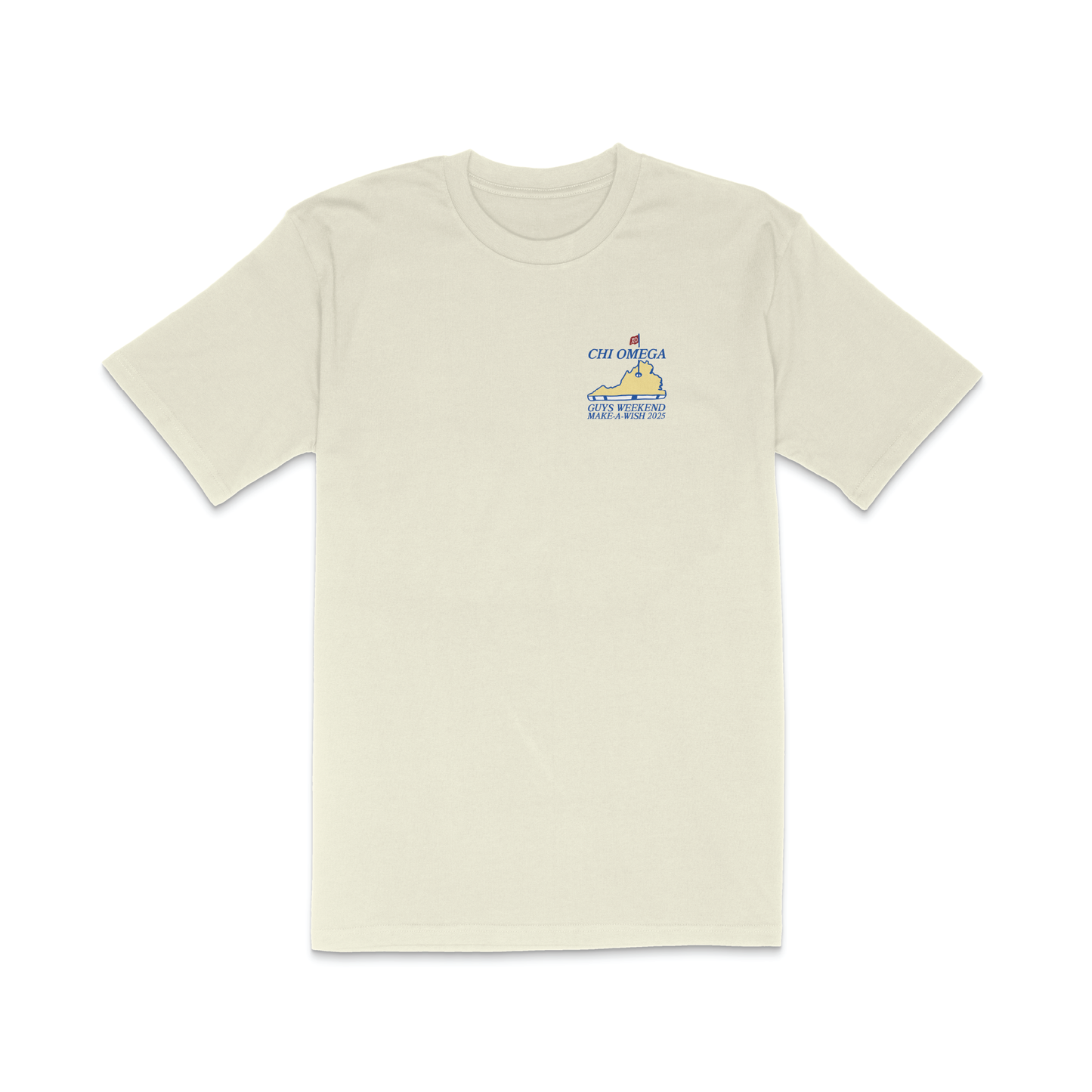 University of Virginia x Chi Omega 'Spring Make-A-Wish Event' Tee