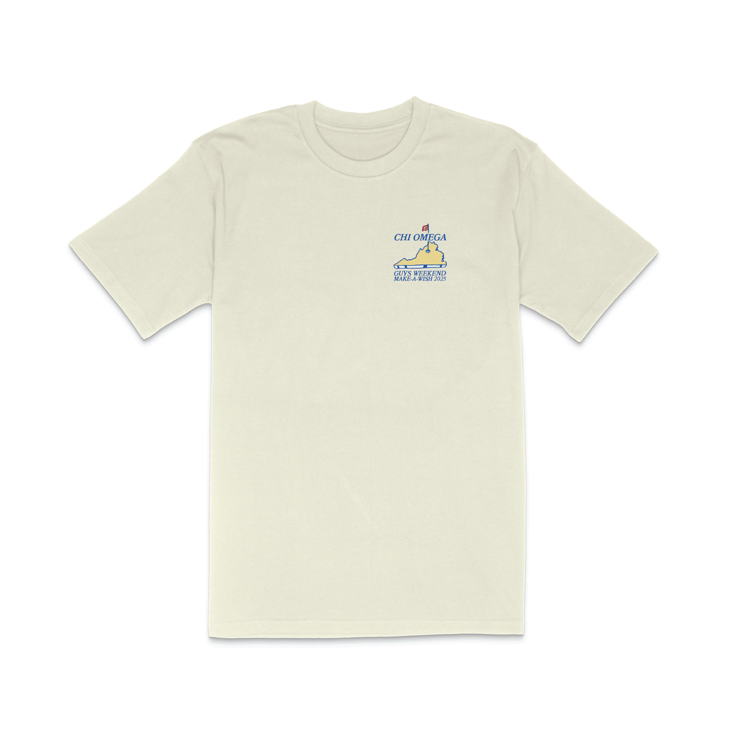 University of Virginia x Chi Omega 'Spring Make-A-Wish Event' Tee