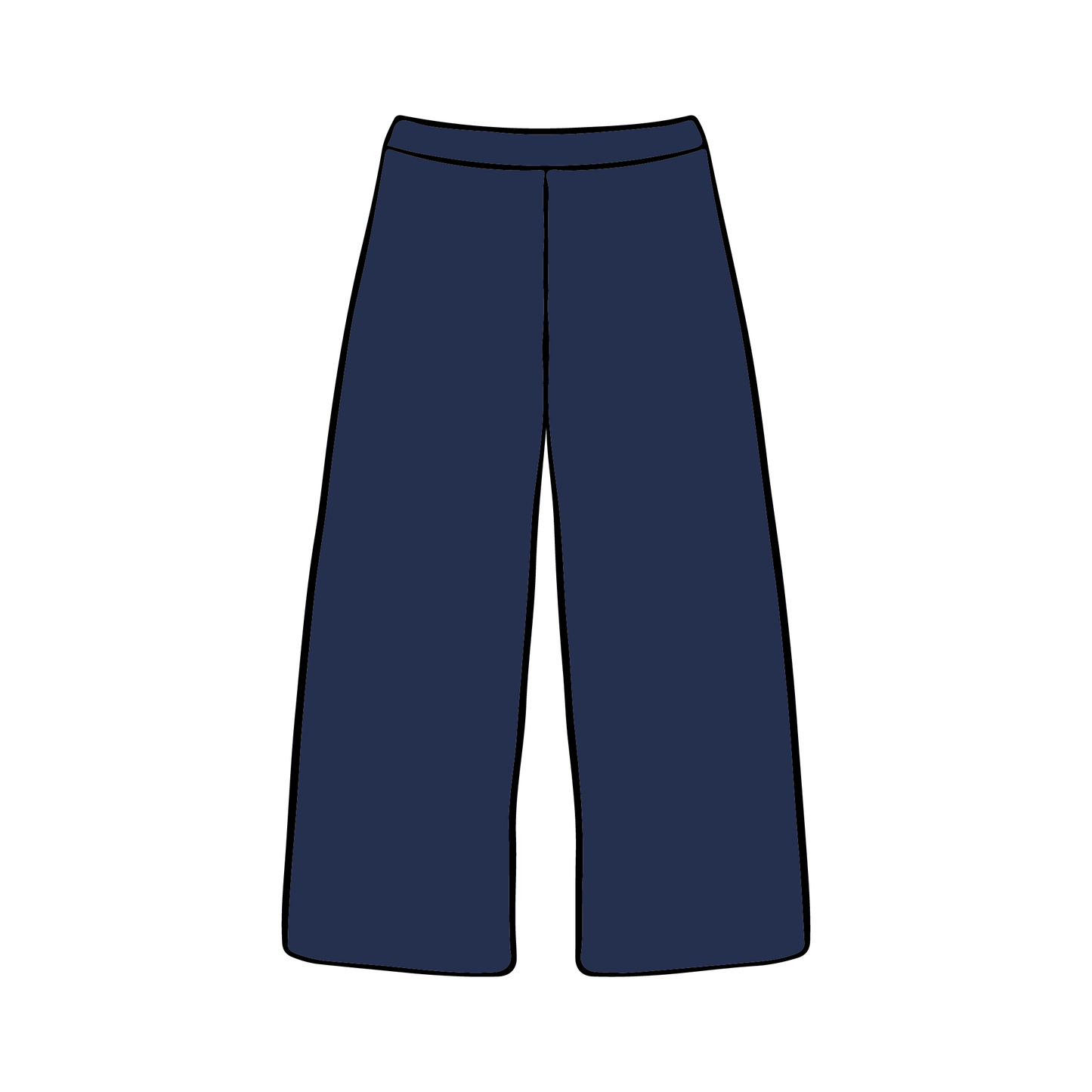 University of Washington x Chi Omega 'General Merch' Wide-leg Sweatpants